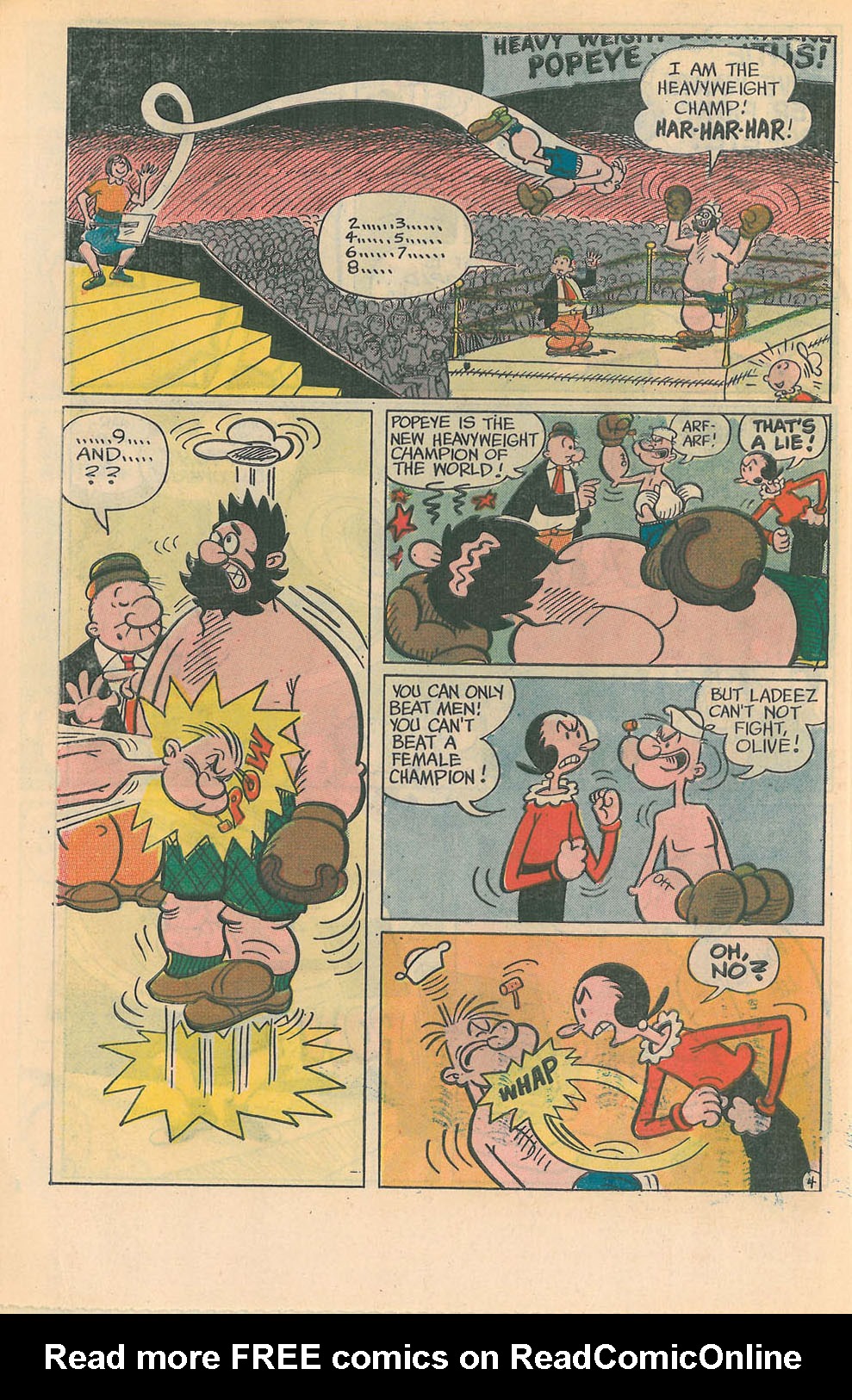Read online Popeye (1948) comic -  Issue #120 - 6