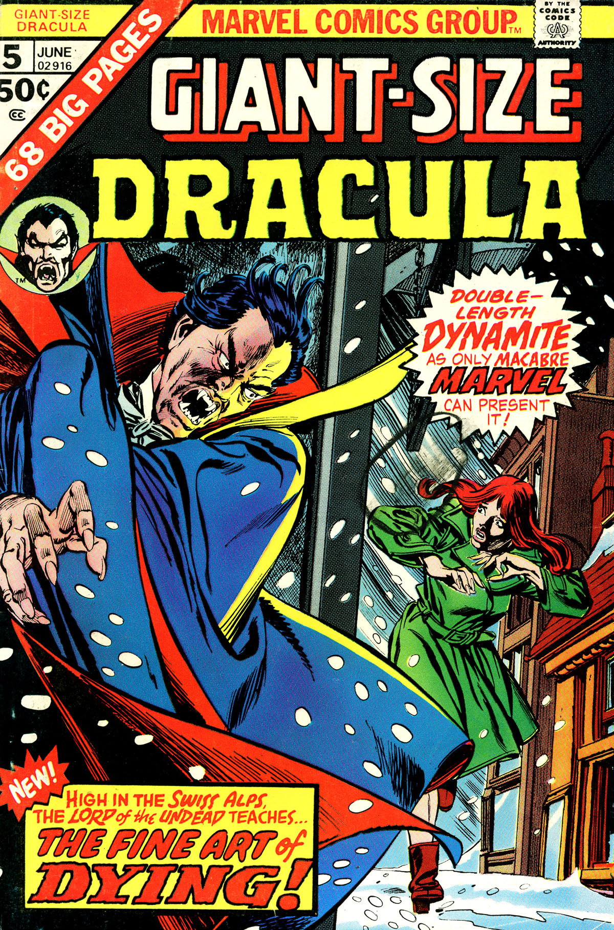Read online Giant-Size Dracula comic -  Issue #5 - 1