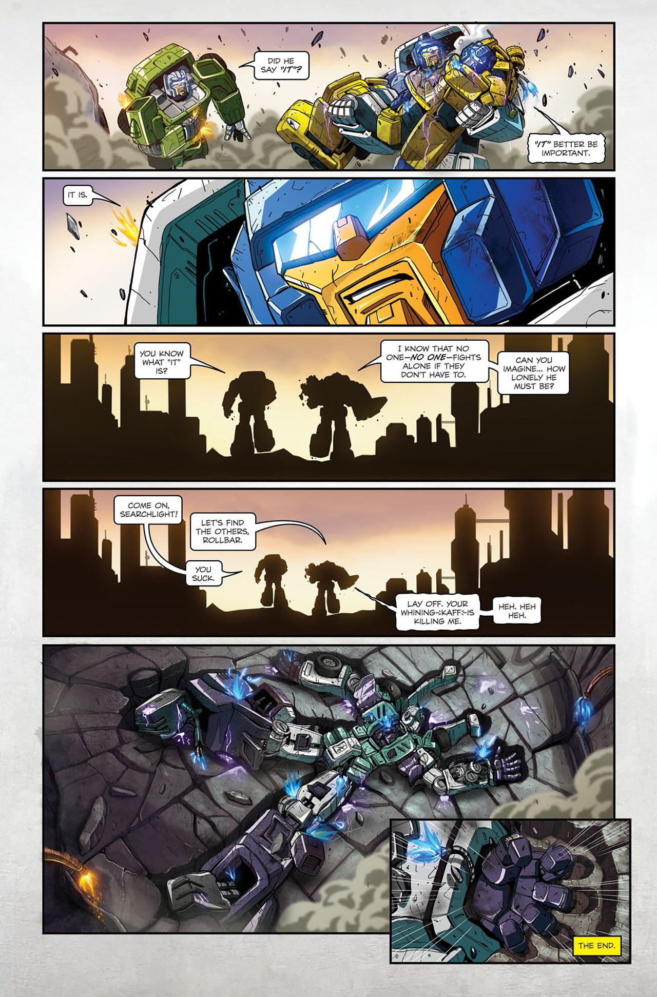Read online Transformers Spotlight: Metroplex comic -  Issue # Full - 16