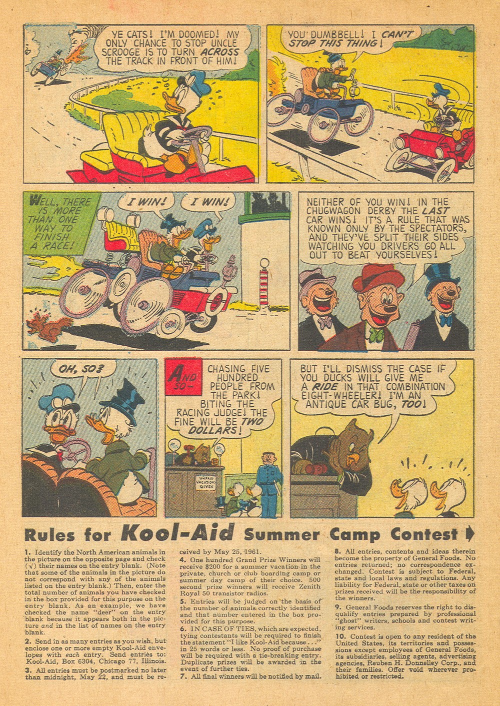 Read online Uncle Scrooge (1953) comic -  Issue #34 - 34