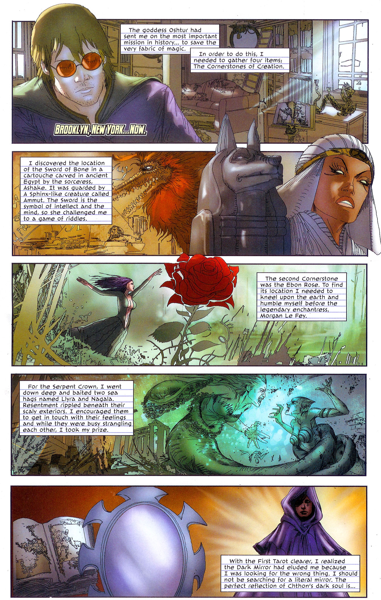 Read online Mystic Arcana comic -  Issue #4 - 25