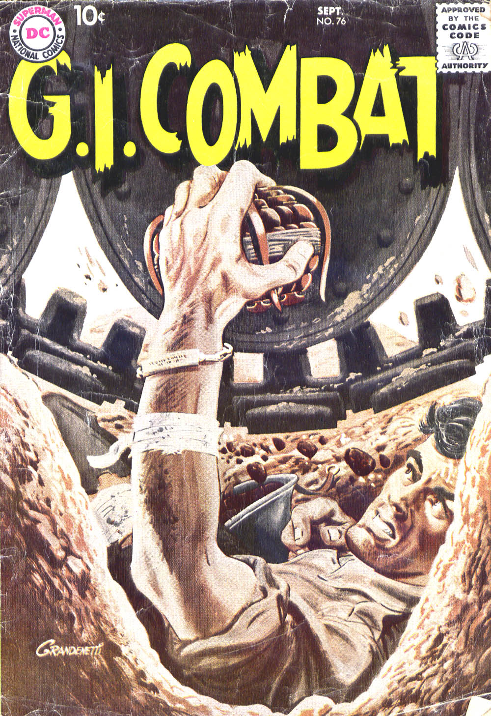 Read online G.I. Combat (1952) comic -  Issue #76 - 1