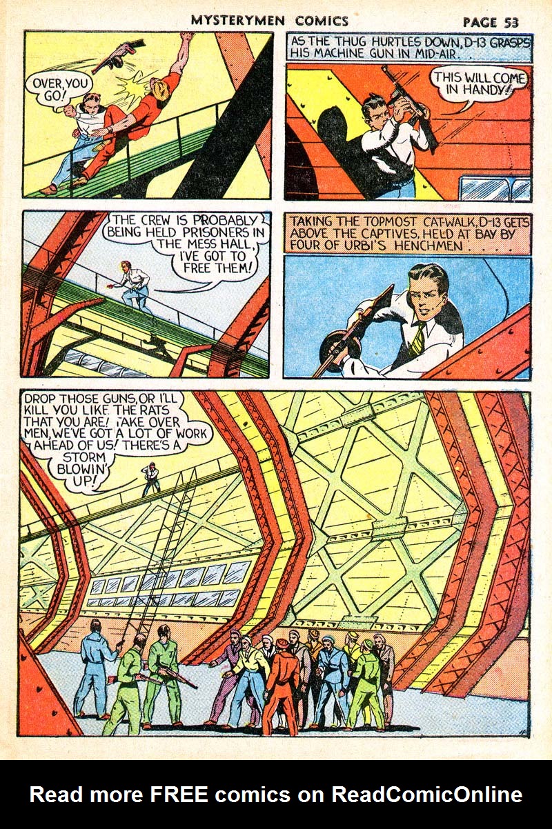 Read online Mystery Men Comics comic -  Issue #4 - 55