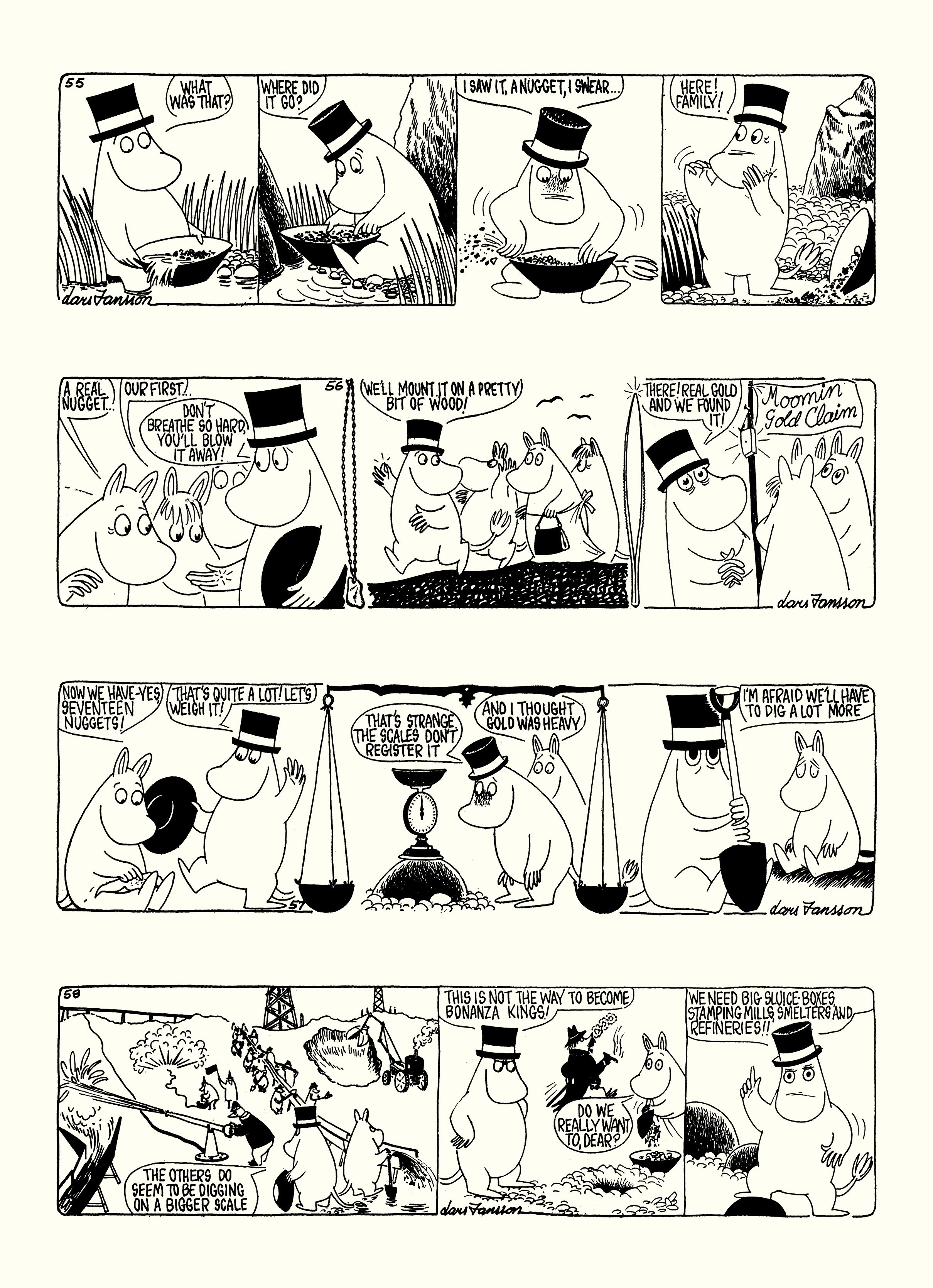Read online Moomin: The Complete Lars Jansson Comic Strip comic -  Issue # TPB 7 - 83
