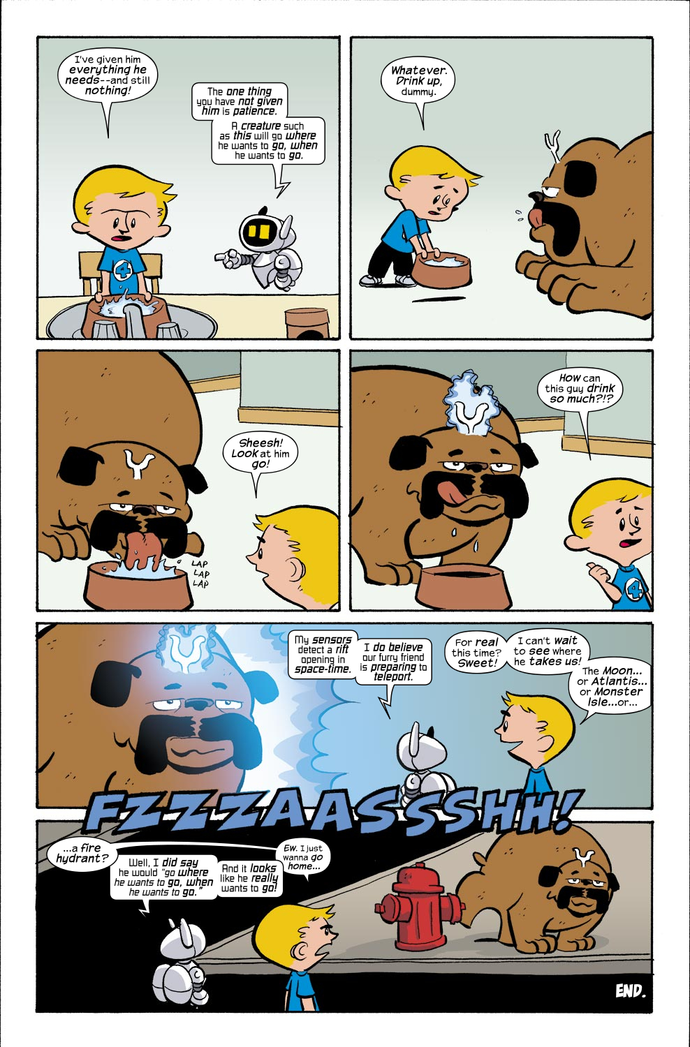 Read online Tails of the Pet Avengers: The Dogs of Summer comic -  Issue # Full - 34