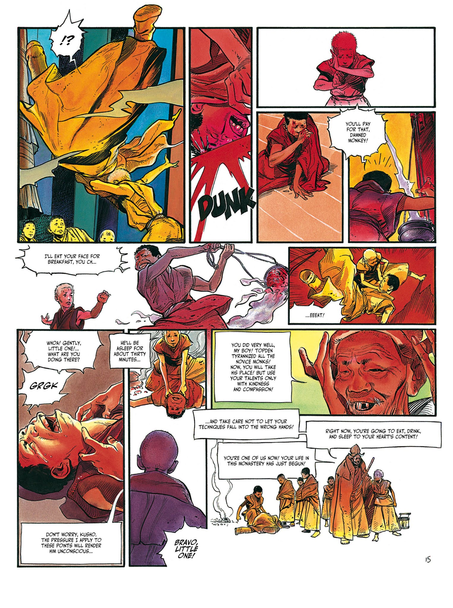 Read online The White Lama comic -  Issue #3 - 19