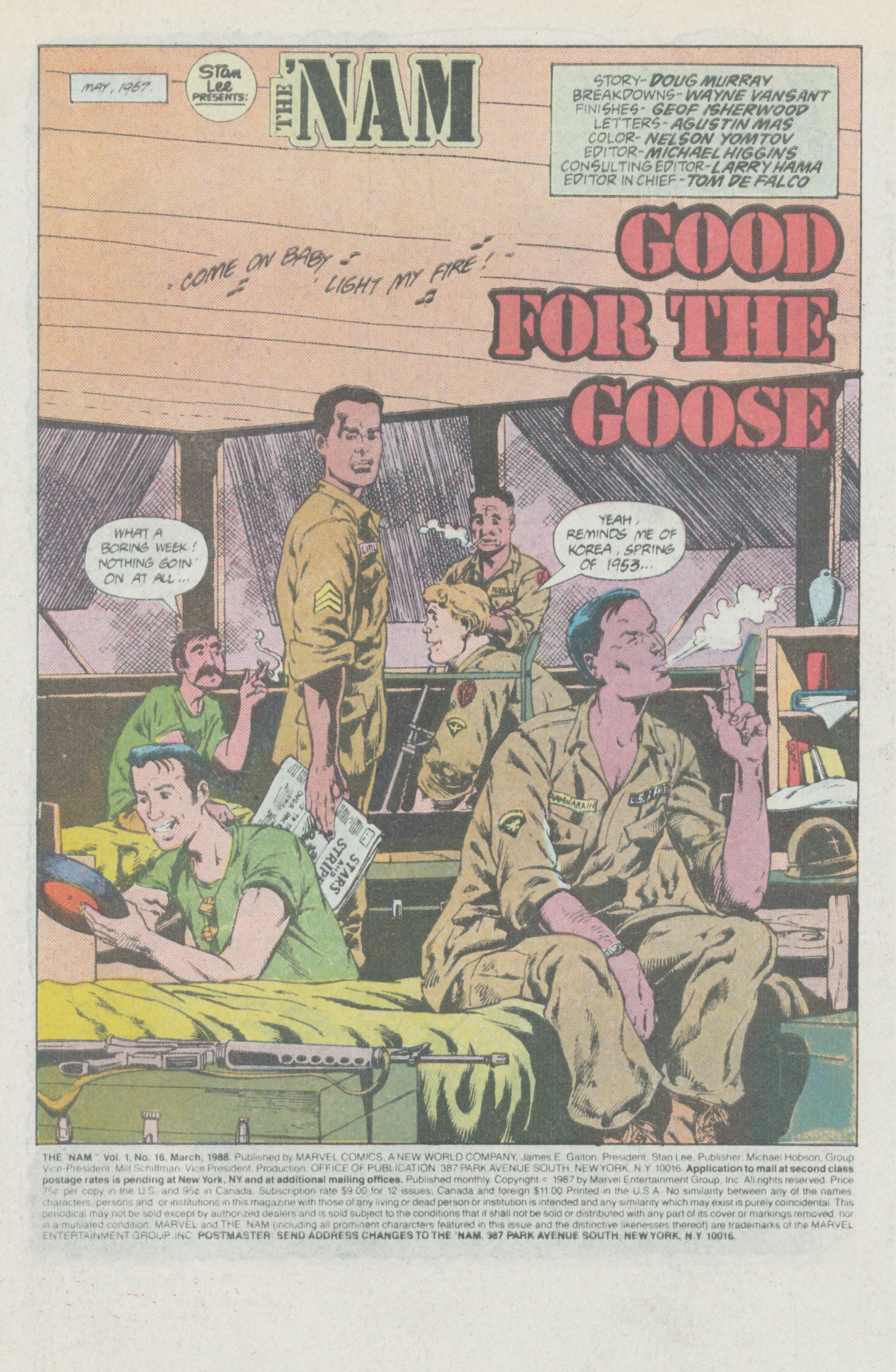 Read online The 'Nam comic -  Issue #16 - 3