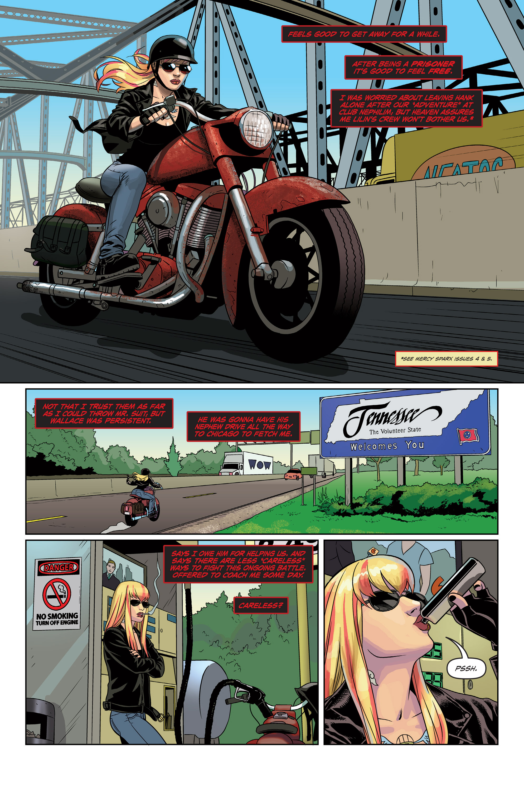 Read online Mercy Sparx (2013) comic -  Issue #6 - 3