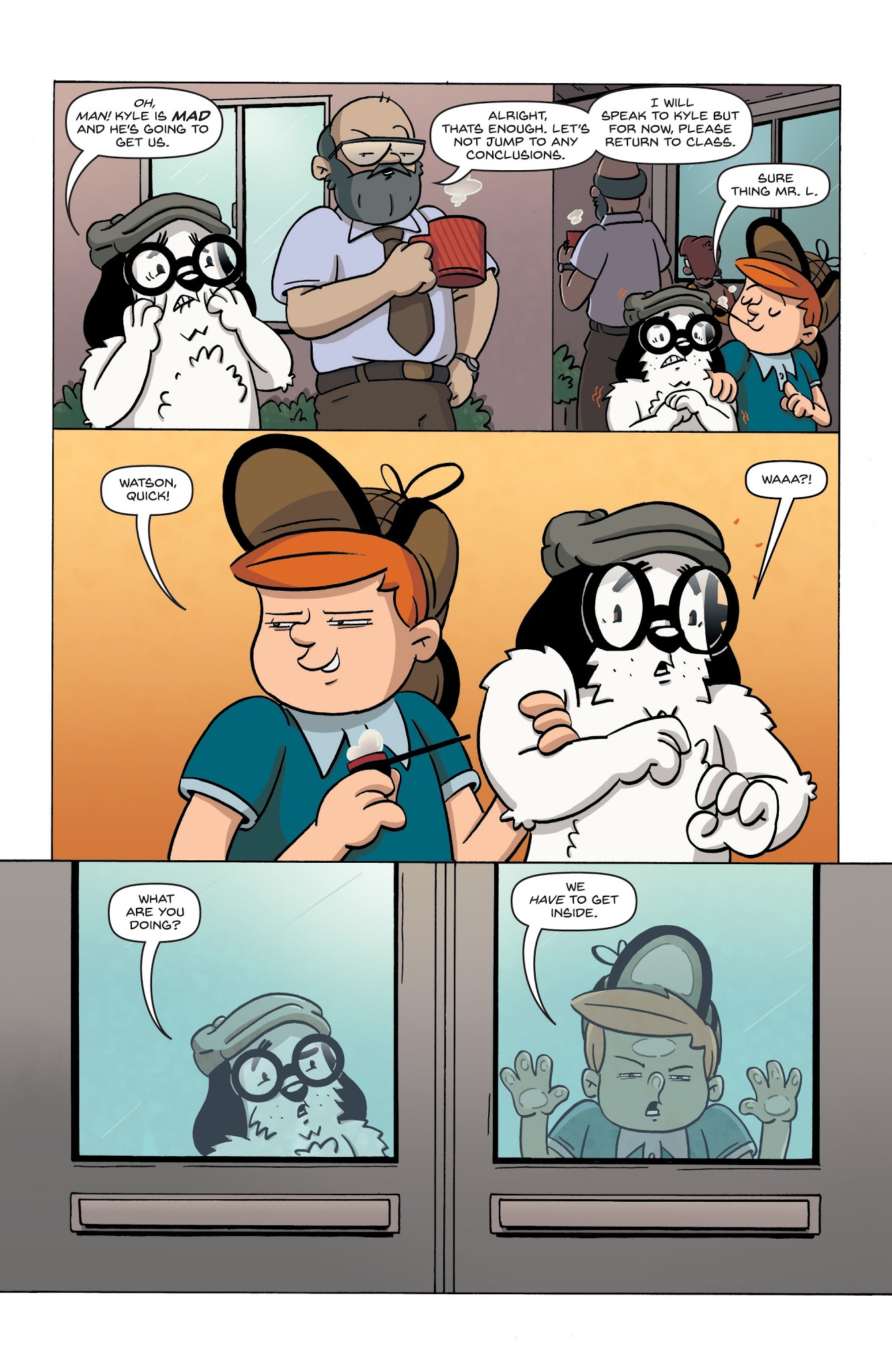 Read online Kid Sherlock comic -  Issue #4 - 12