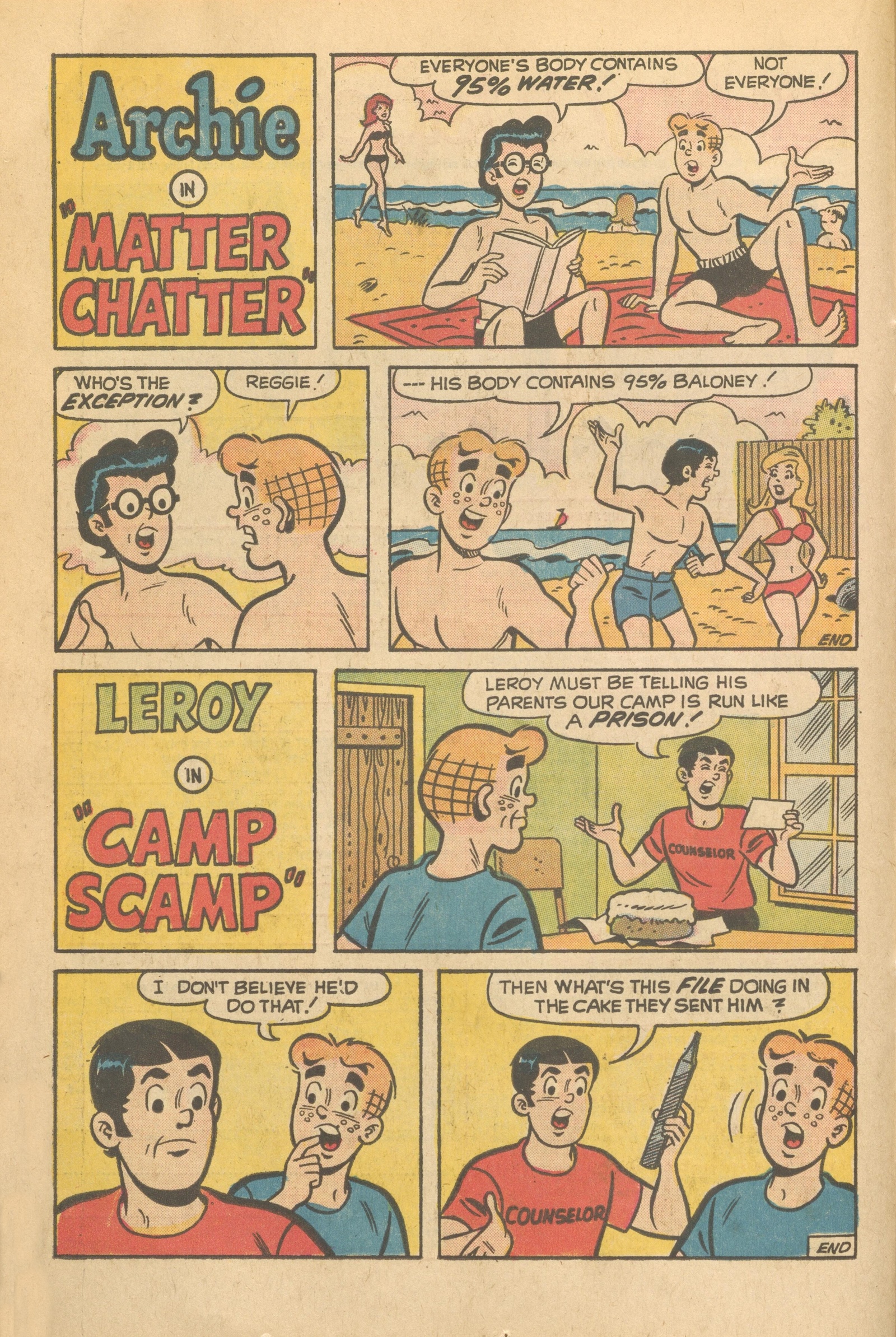 Read online Archie's Joke Book Magazine comic -  Issue #188 - 12