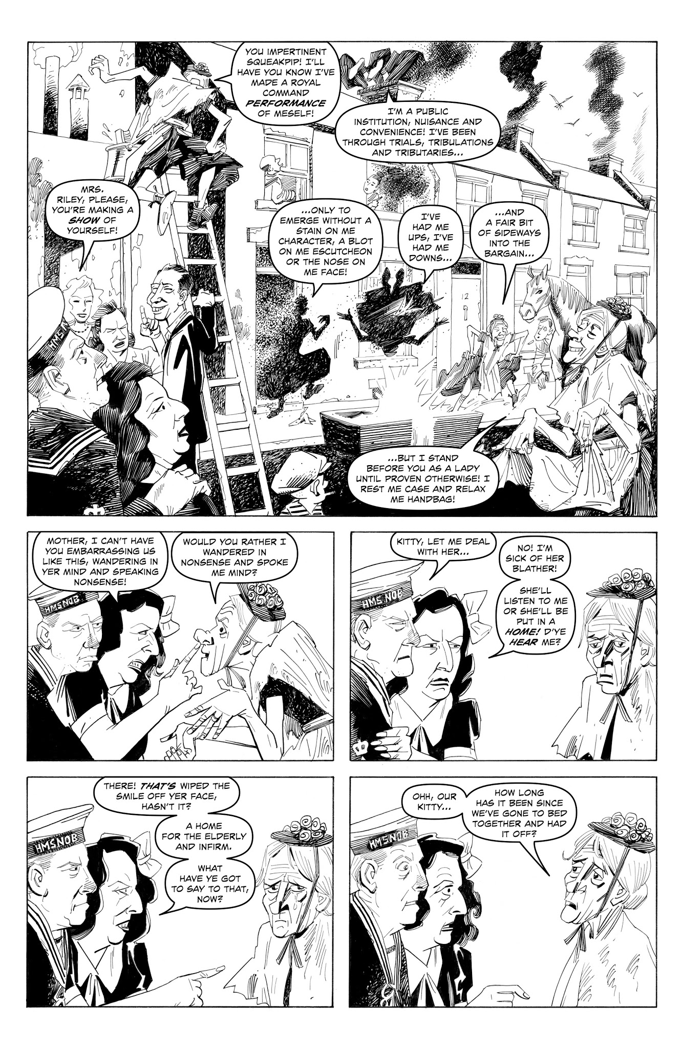 Read online Alan Moore's Cinema Purgatorio comic -  Issue #13 - 7