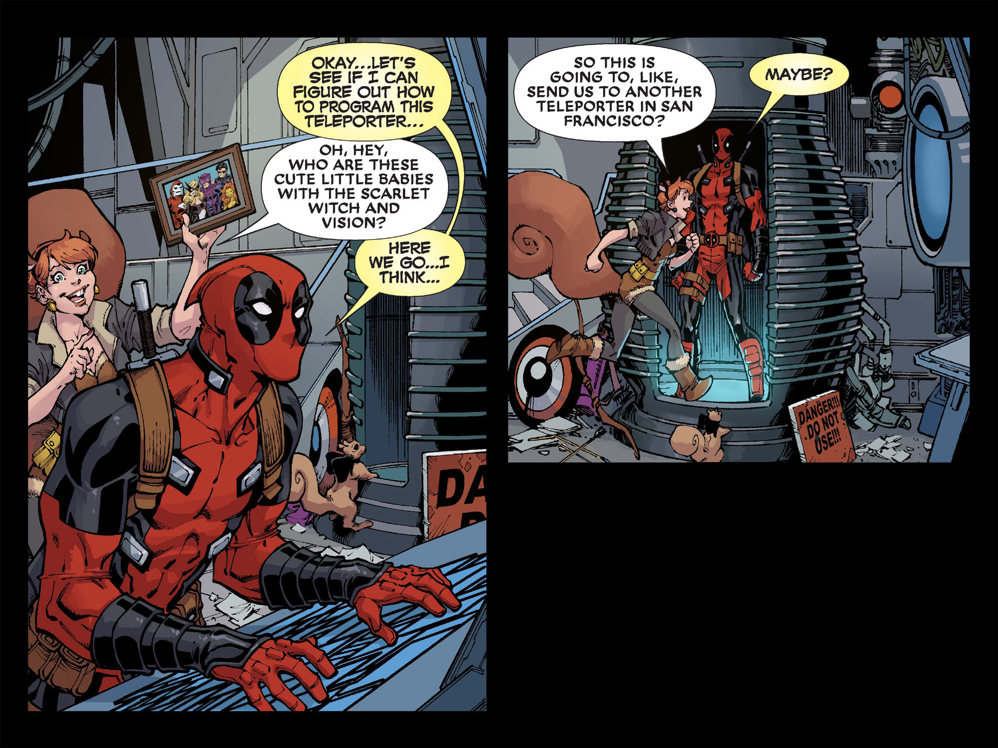 Read online Deadpool: Too Soon? Infinite Comic comic -  Issue #2 - 44