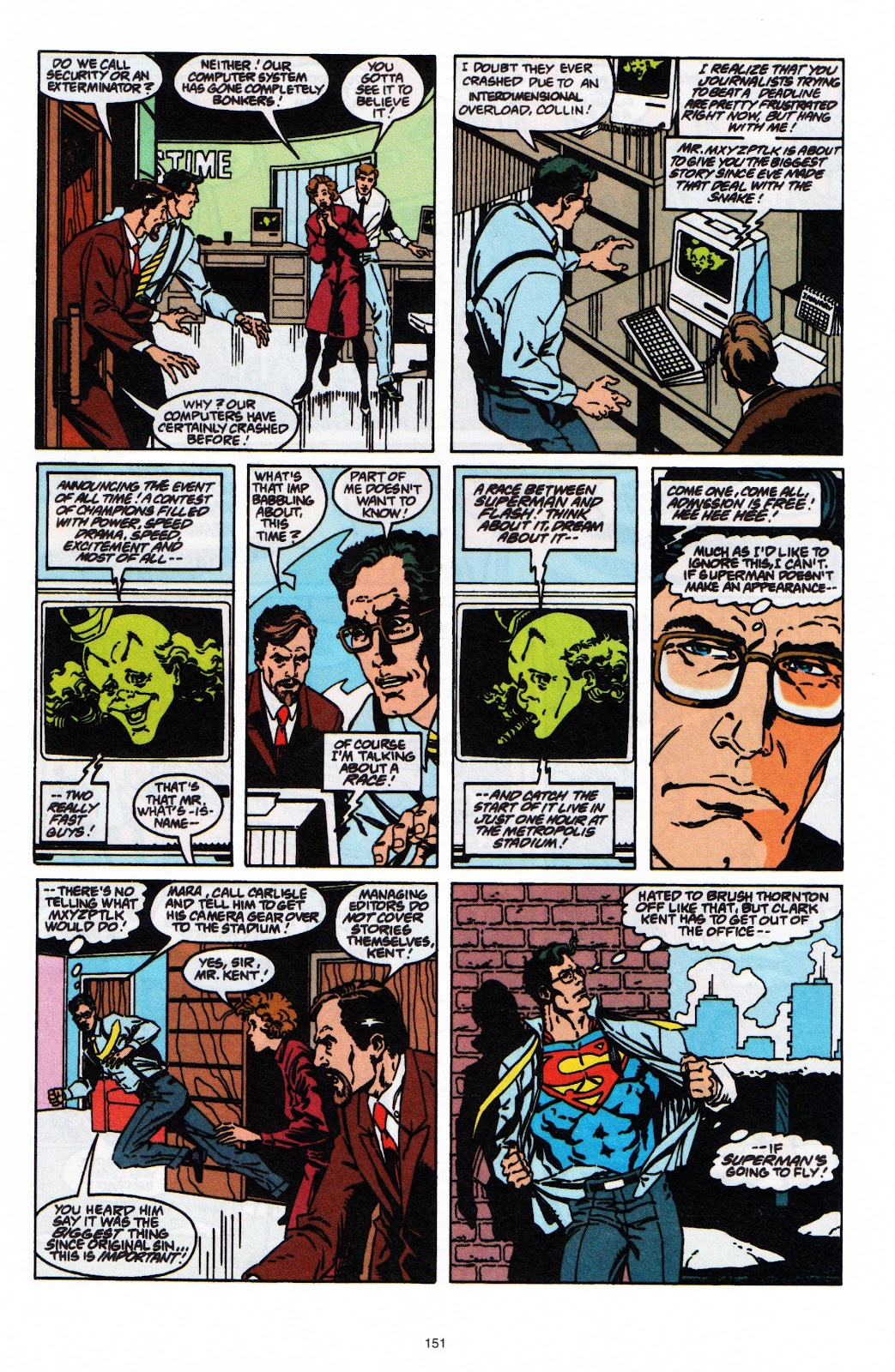 Superman vs. Flash issue TPB - Page 152