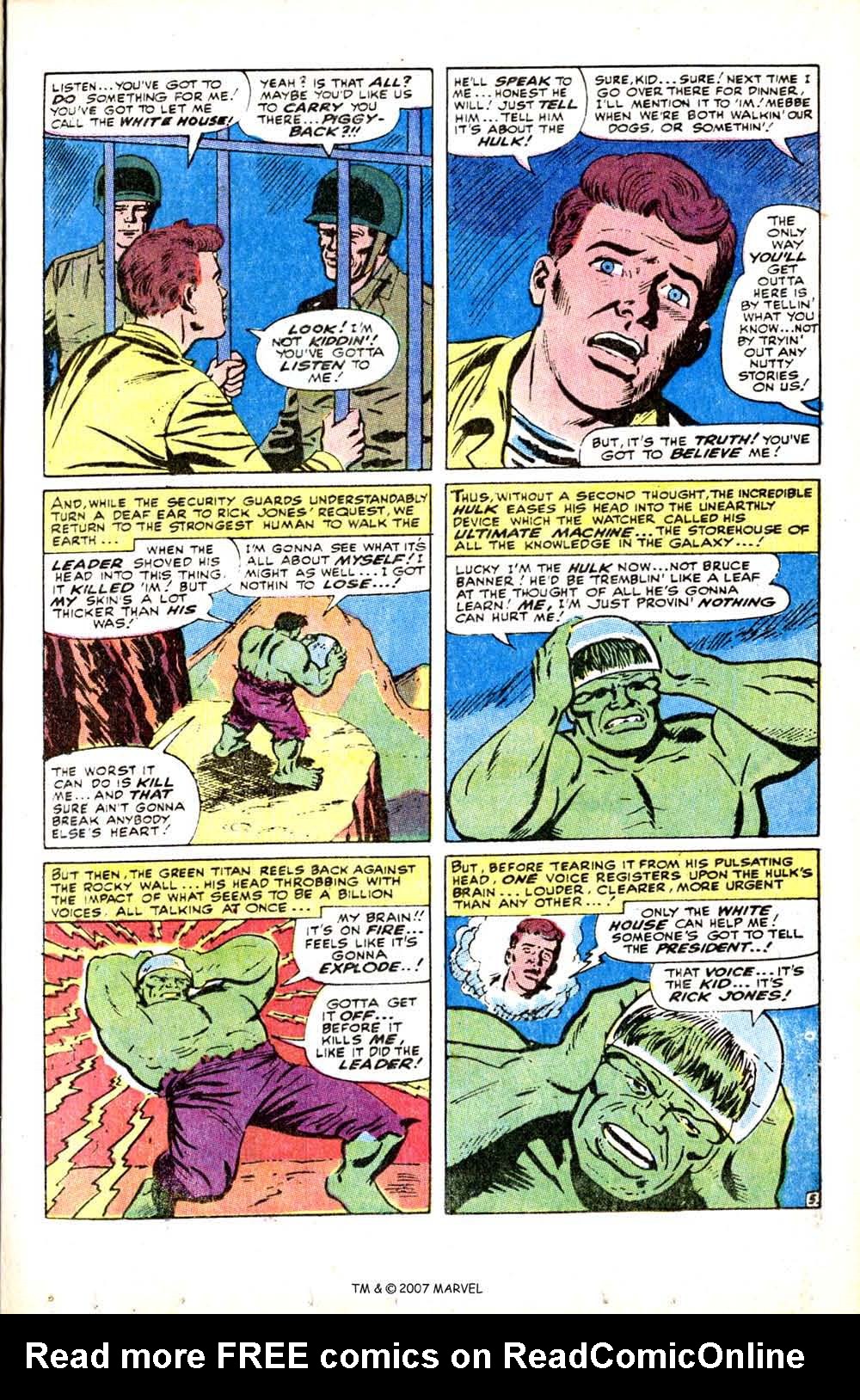 Read online The Incredible Hulk Annual comic -  Issue #4 - 7