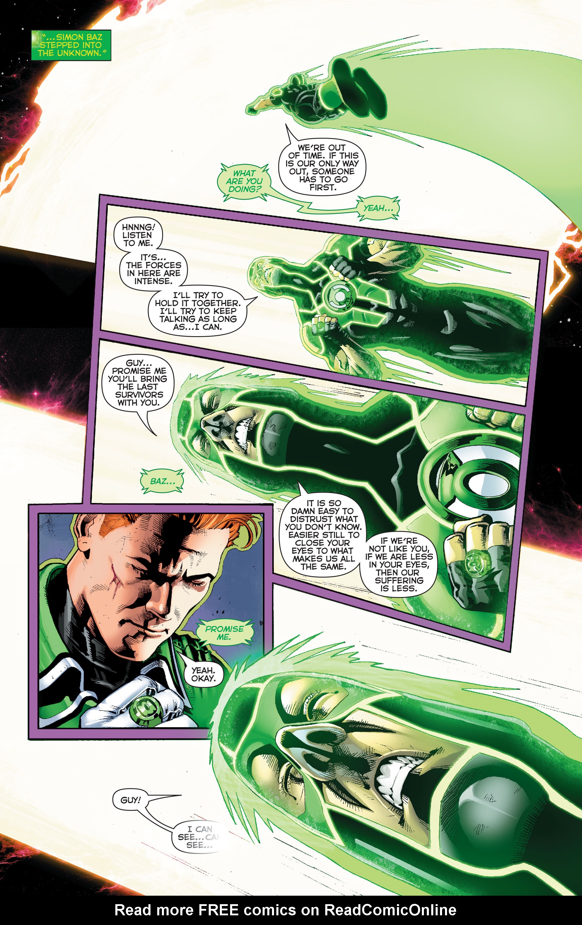 Read online Green Lantern Corps: Edge of Oblivion comic -  Issue #6 - 11