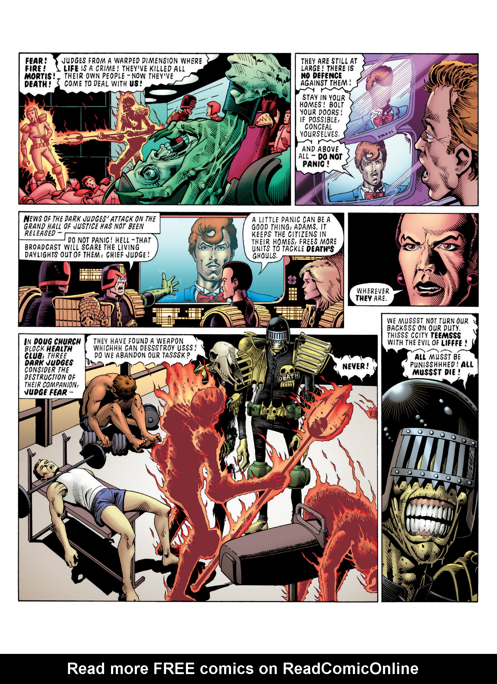 Read online Essential Judge Dredd: Dredd Vs Death comic -  Issue # TPB (Part 2) - 4