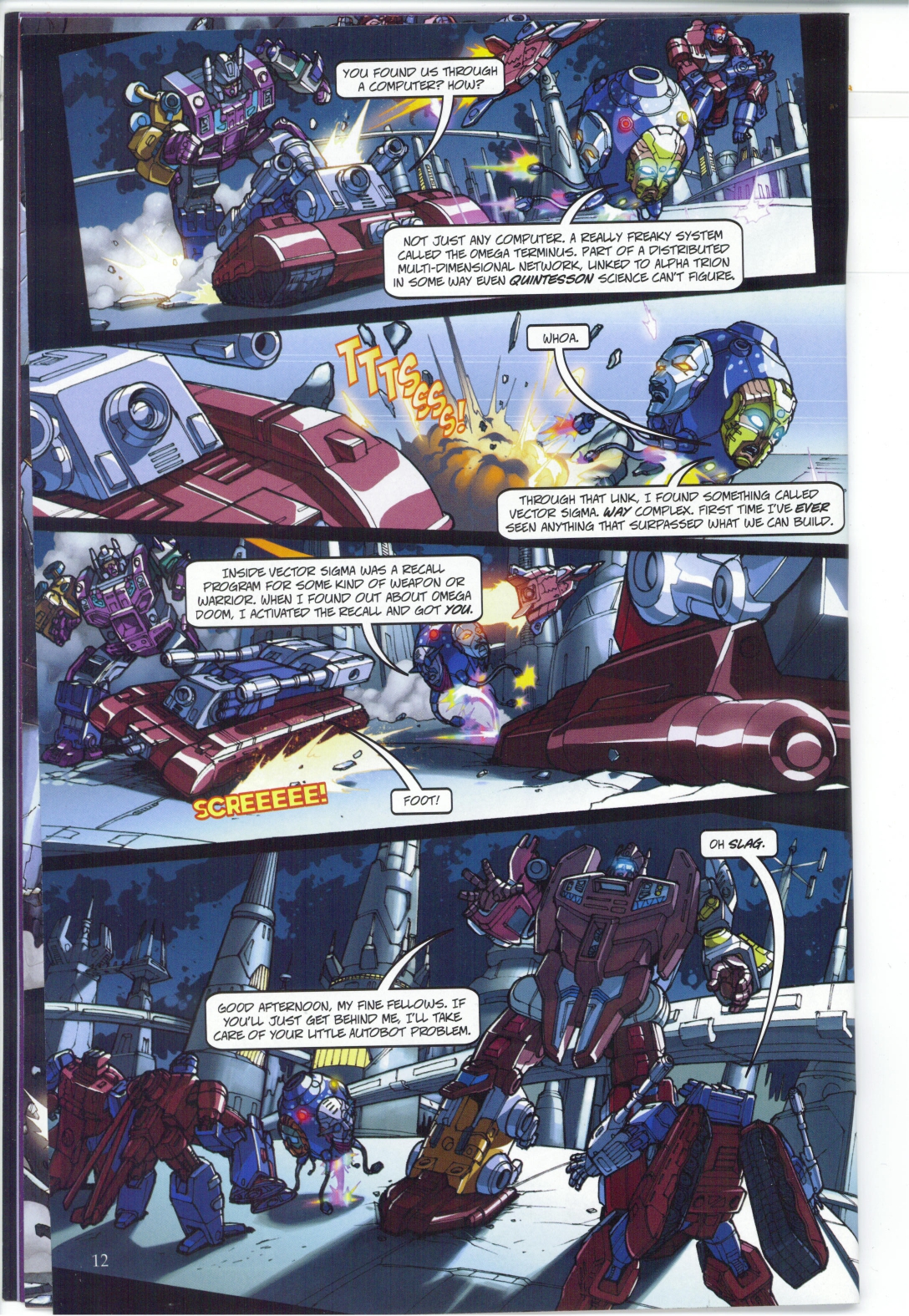 Read online Transformers: Collectors' Club comic -  Issue #28 - 12