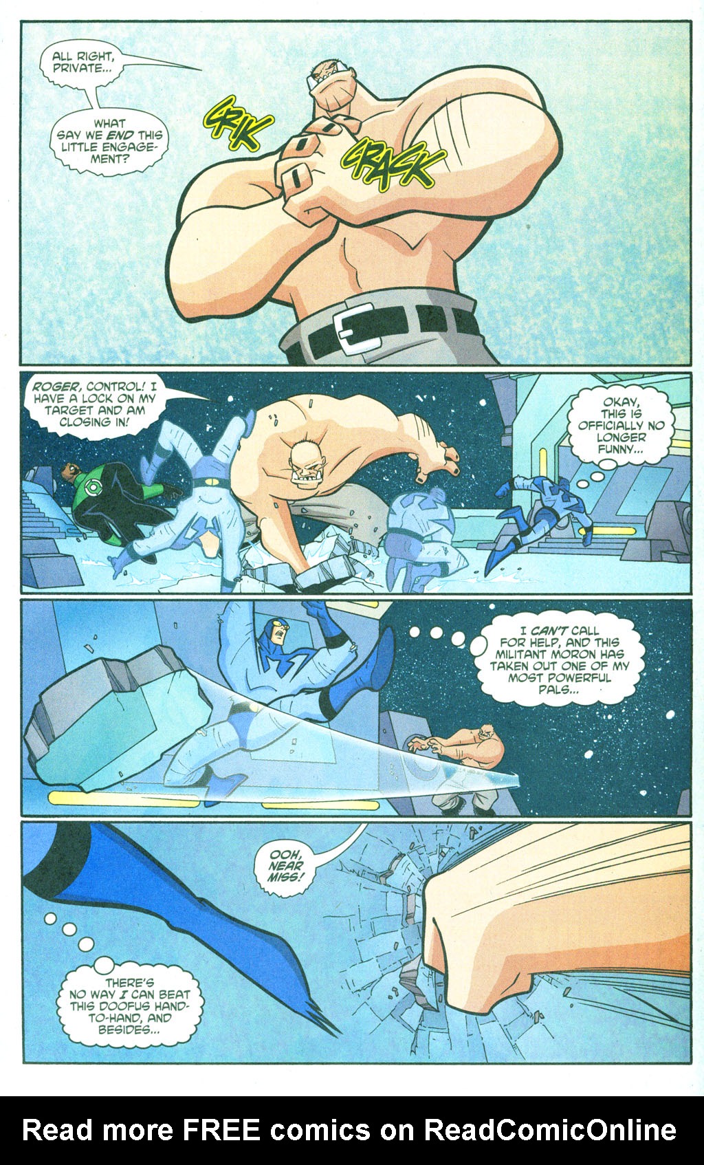 Read online Justice League Unlimited comic -  Issue #5 - 16