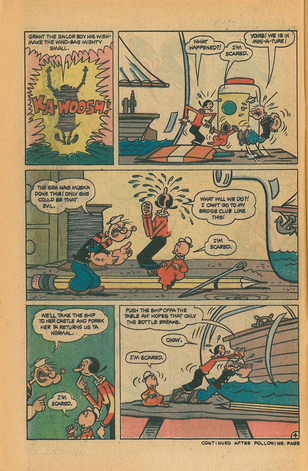 Read online Popeye (1948) comic -  Issue #129 - 6