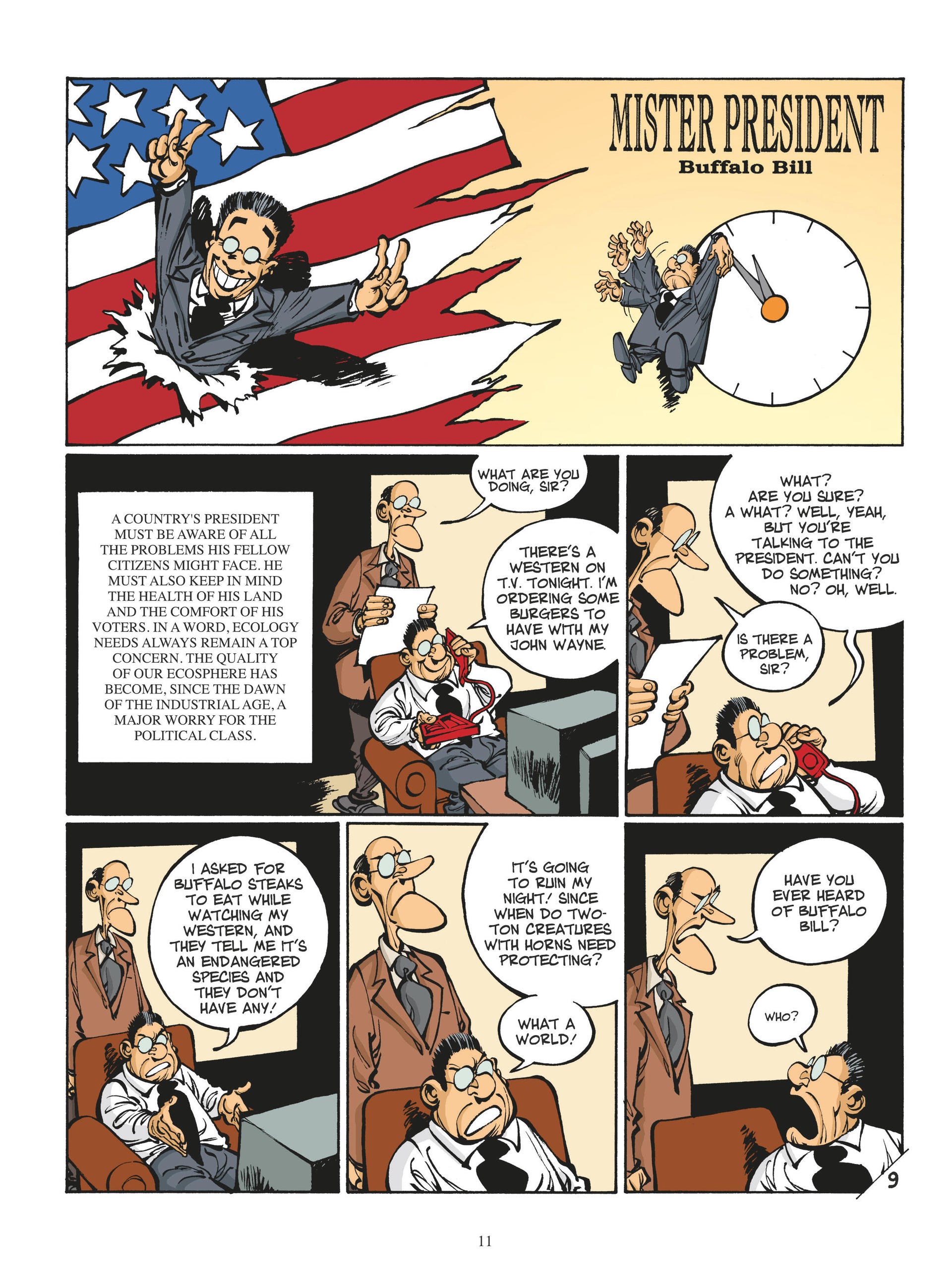 Read online Mister President comic -  Issue #3 - 10