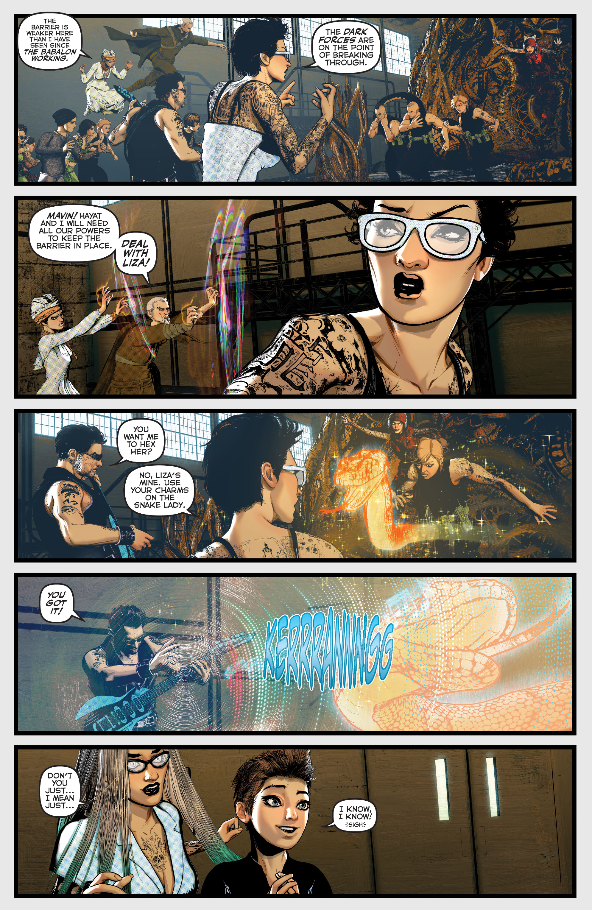 Read online The Marked comic -  Issue #5 - 13