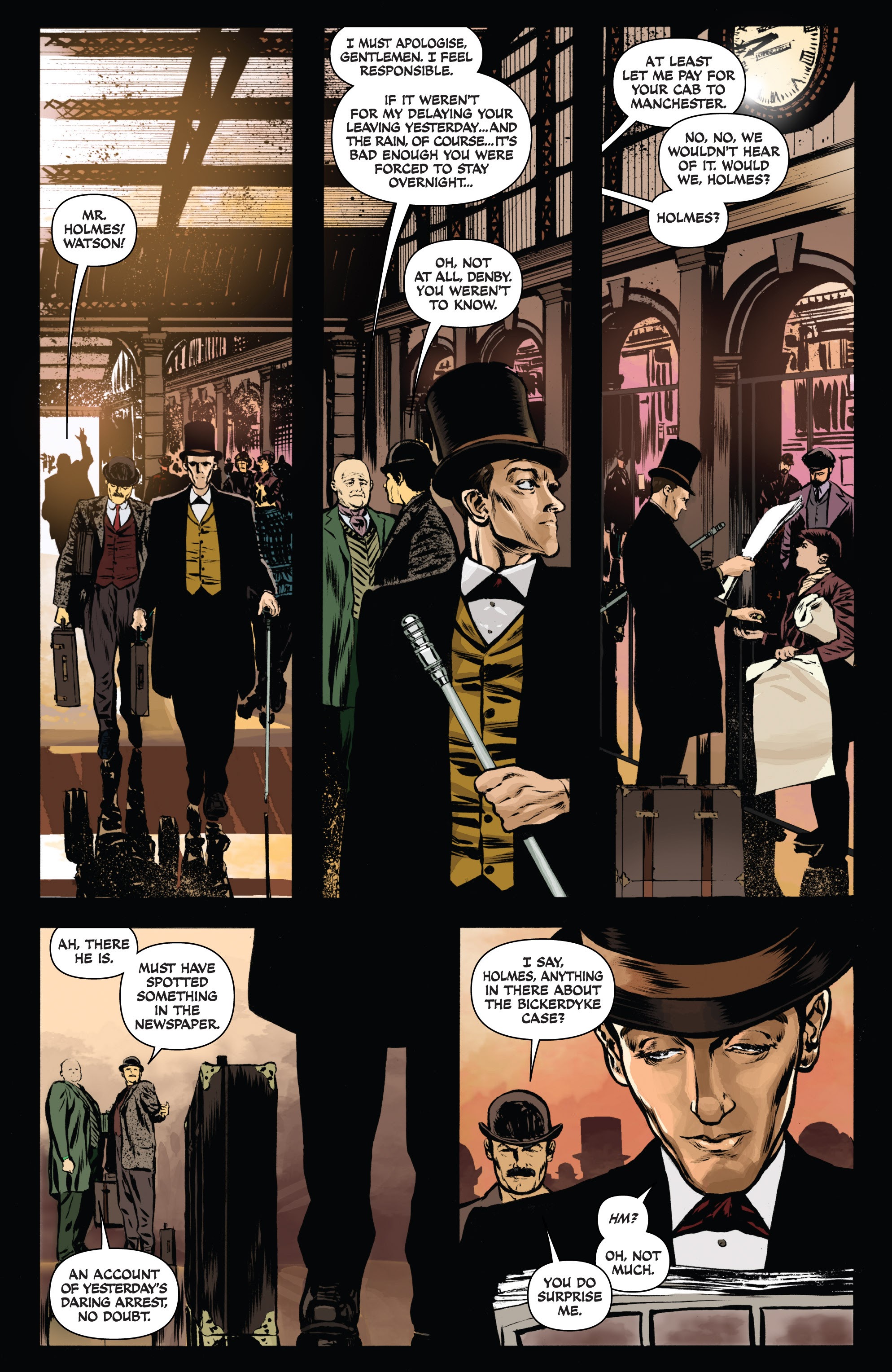 Read online Sherlock Holmes: The Liverpool Demon comic -  Issue #2 - 4