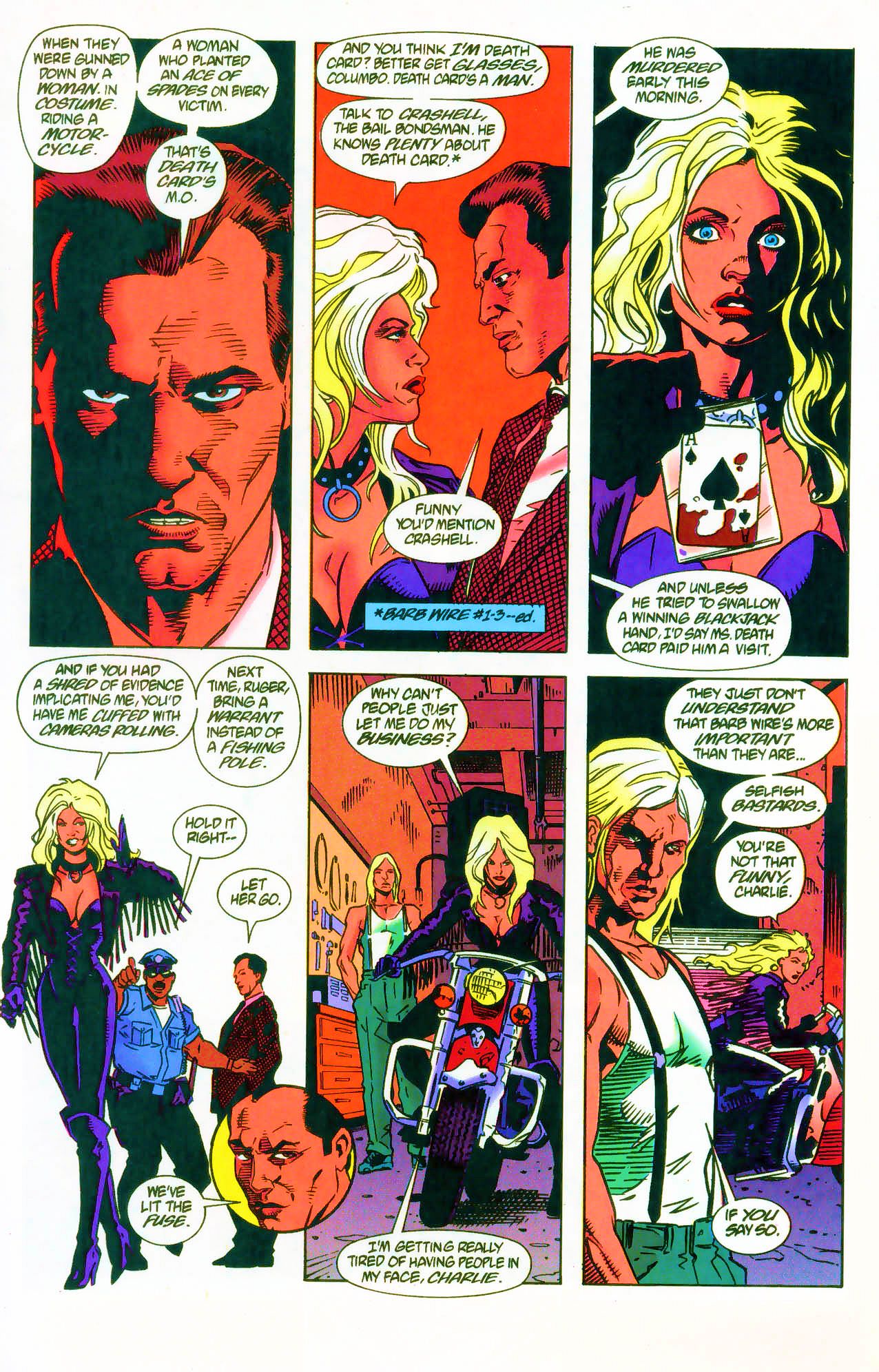 Read online Barb Wire: Ace of Spades comic -  Issue #2 - 7