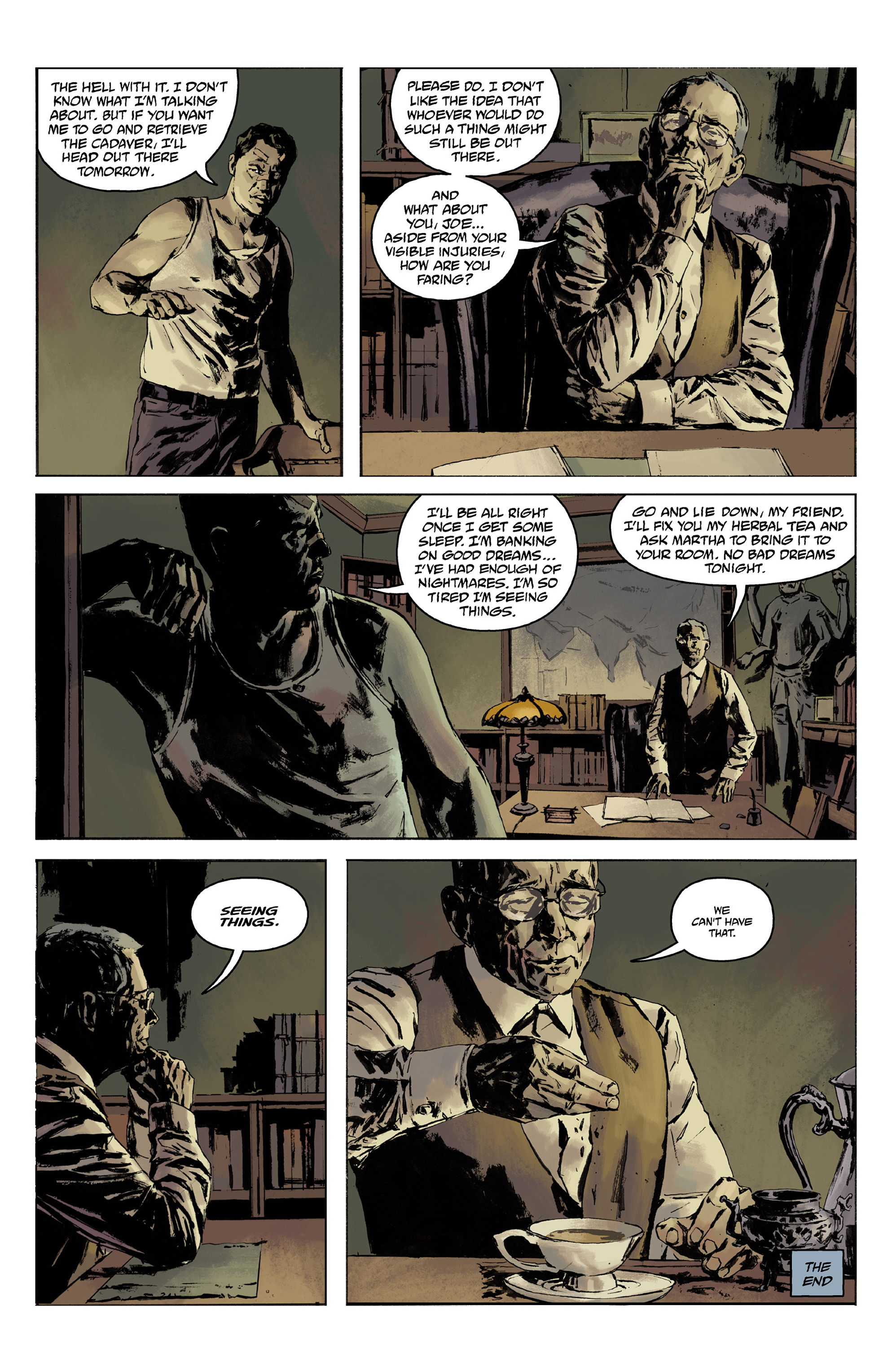 Read online Joe Golem comic -  Issue #3 - 24