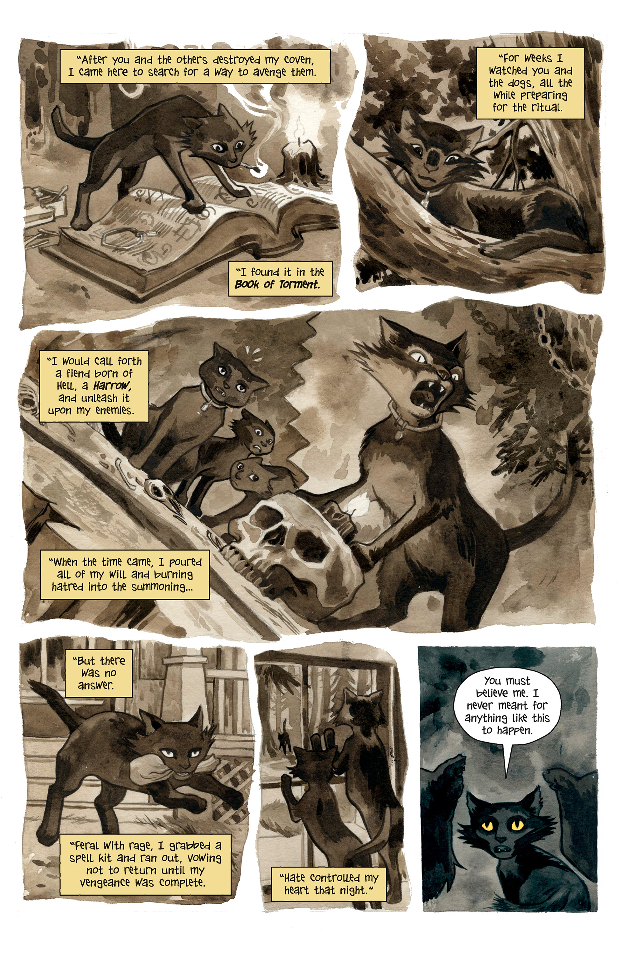 Read online Beasts of Burden: What The Cat Dragged In comic -  Issue # Full - 14