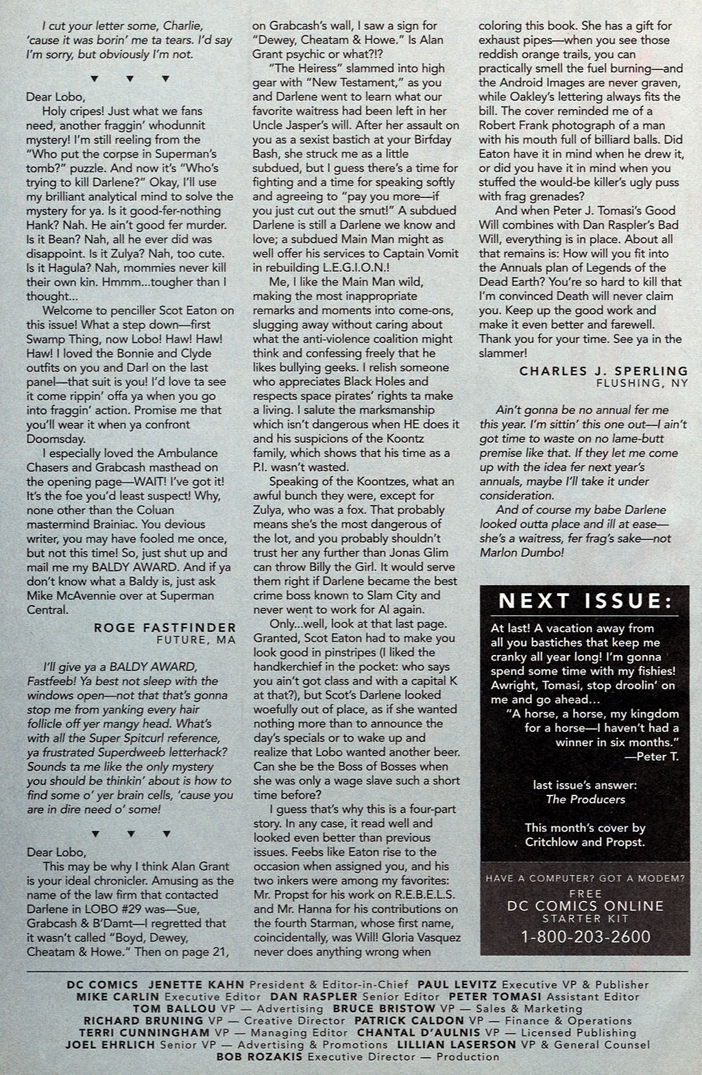 Read online Lobo (1993) comic -  Issue #33 - 24