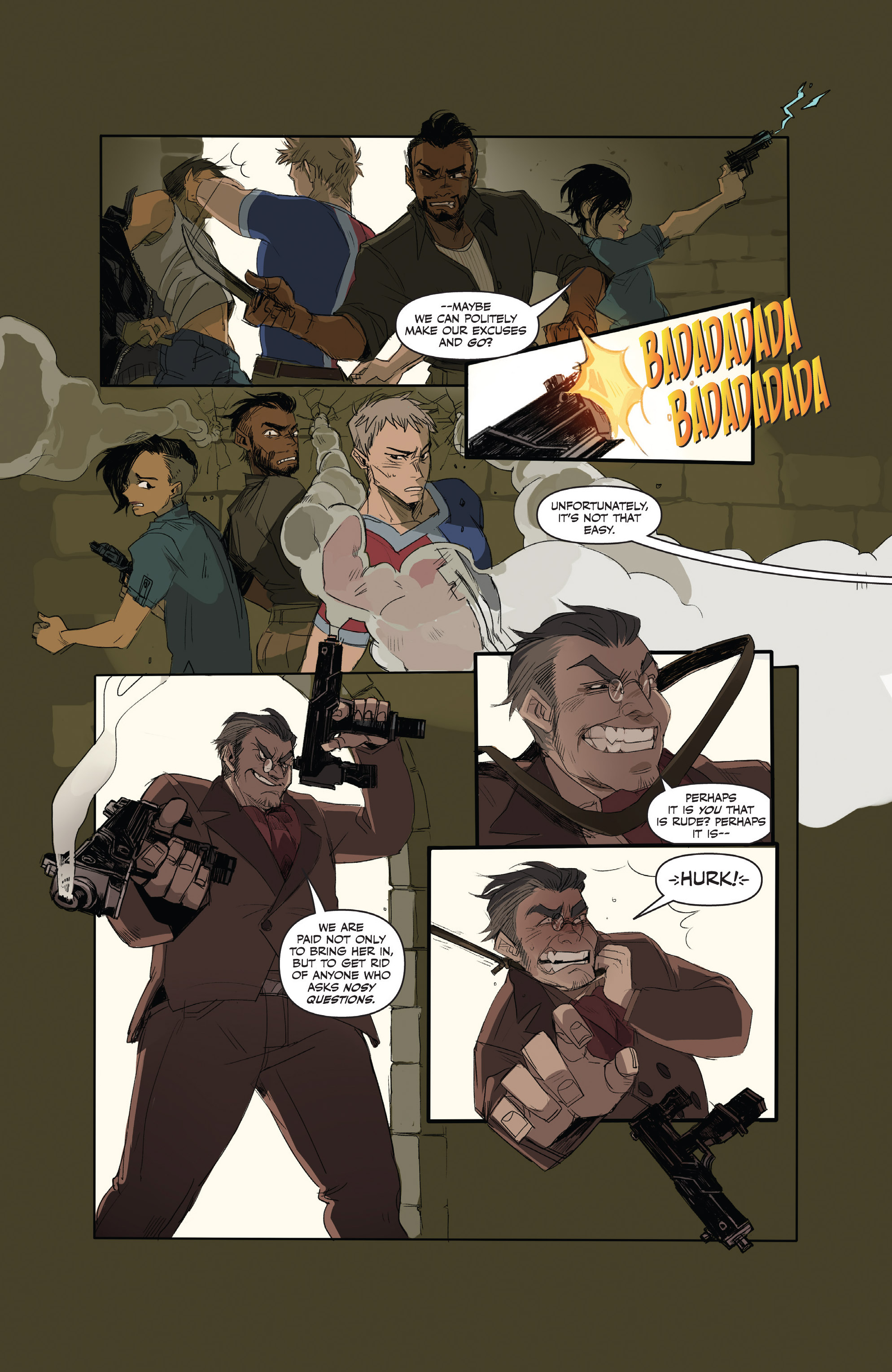 Read online Freelance comic -  Issue #2 - 9