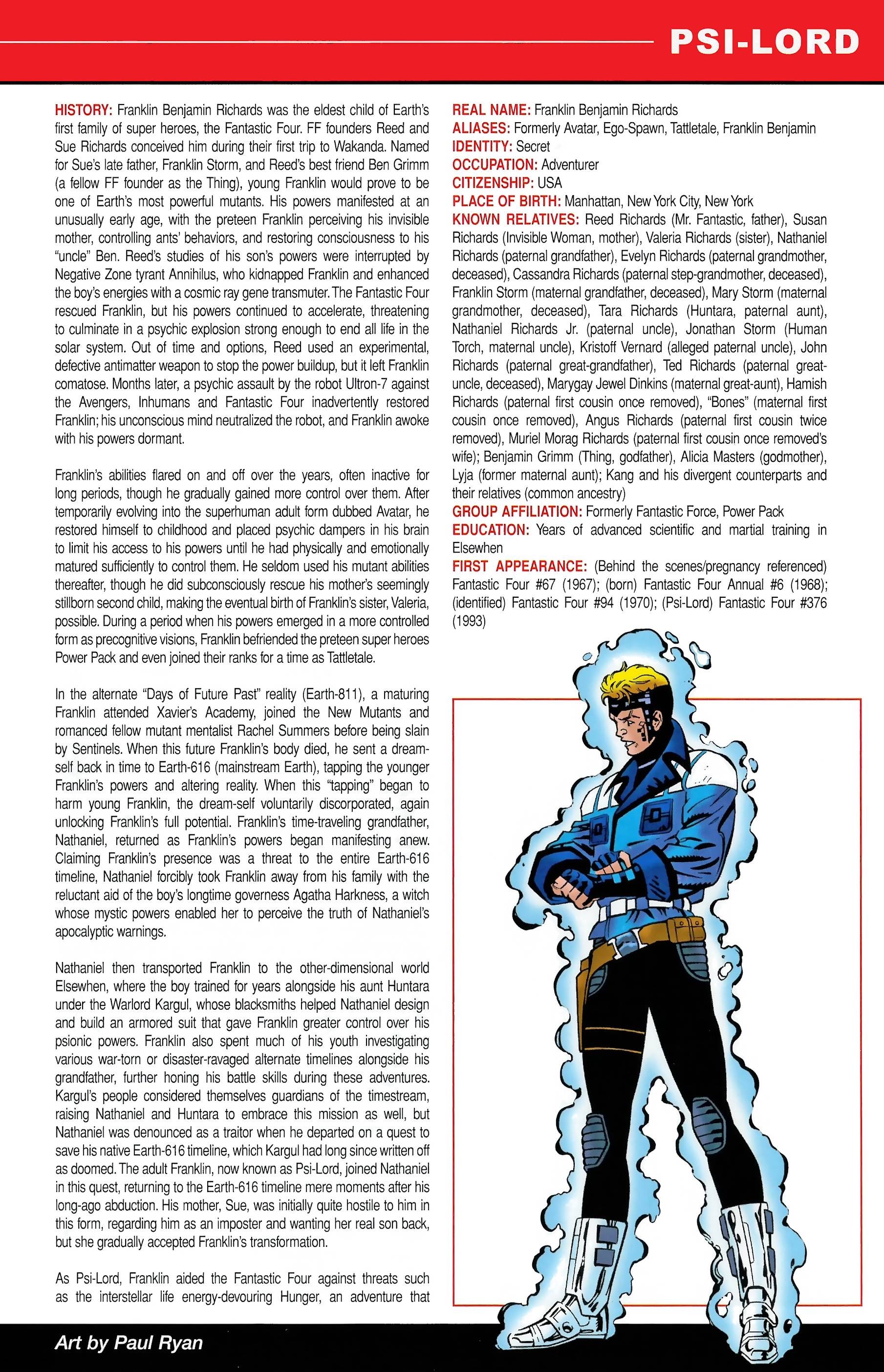 Read online Official Handbook of the Marvel Universe A to Z comic -  Issue # TPB 14 (Part 2) - 73