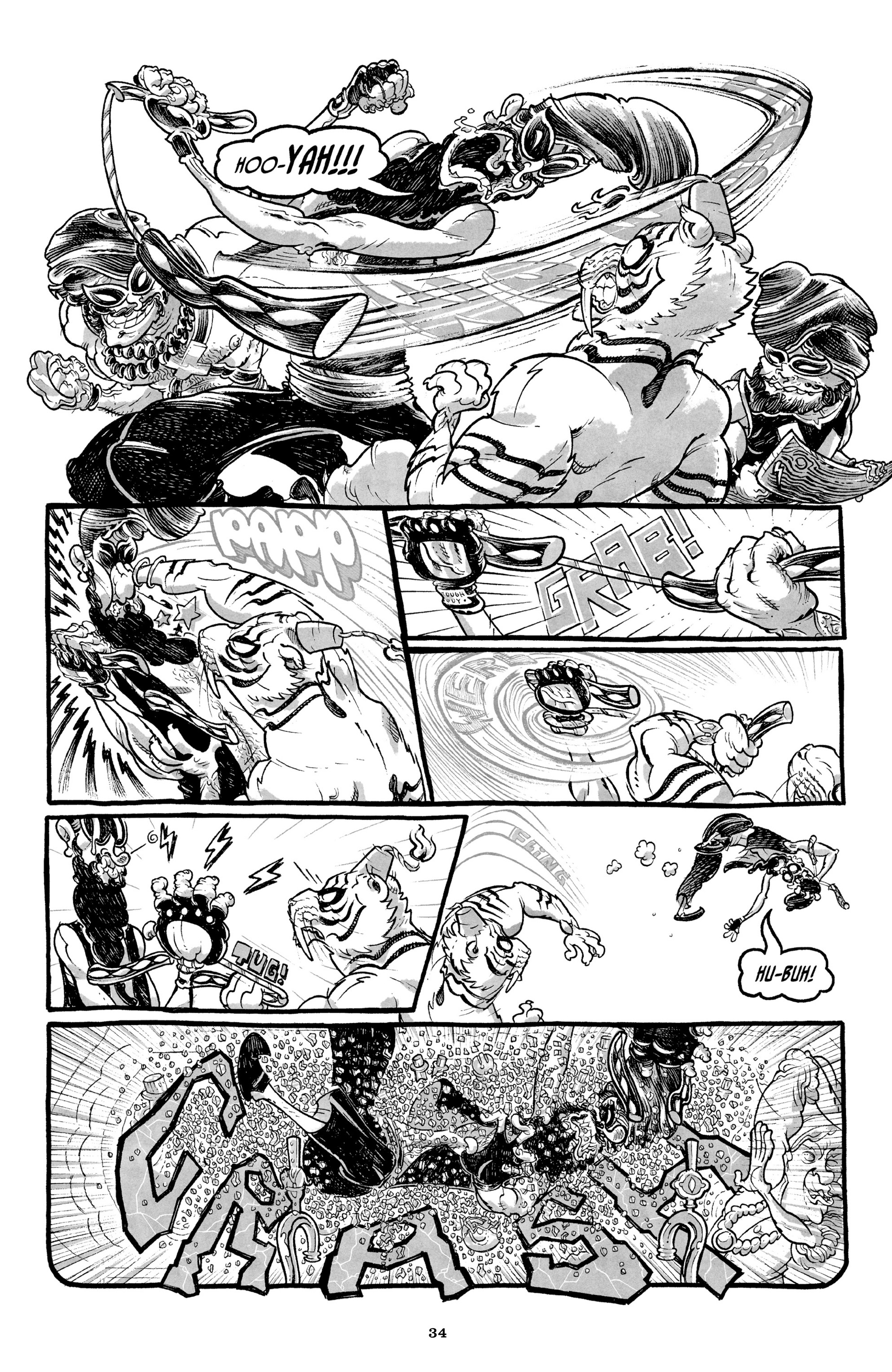 Read online Sabertooth Swordsman comic -  Issue # TPB - 35