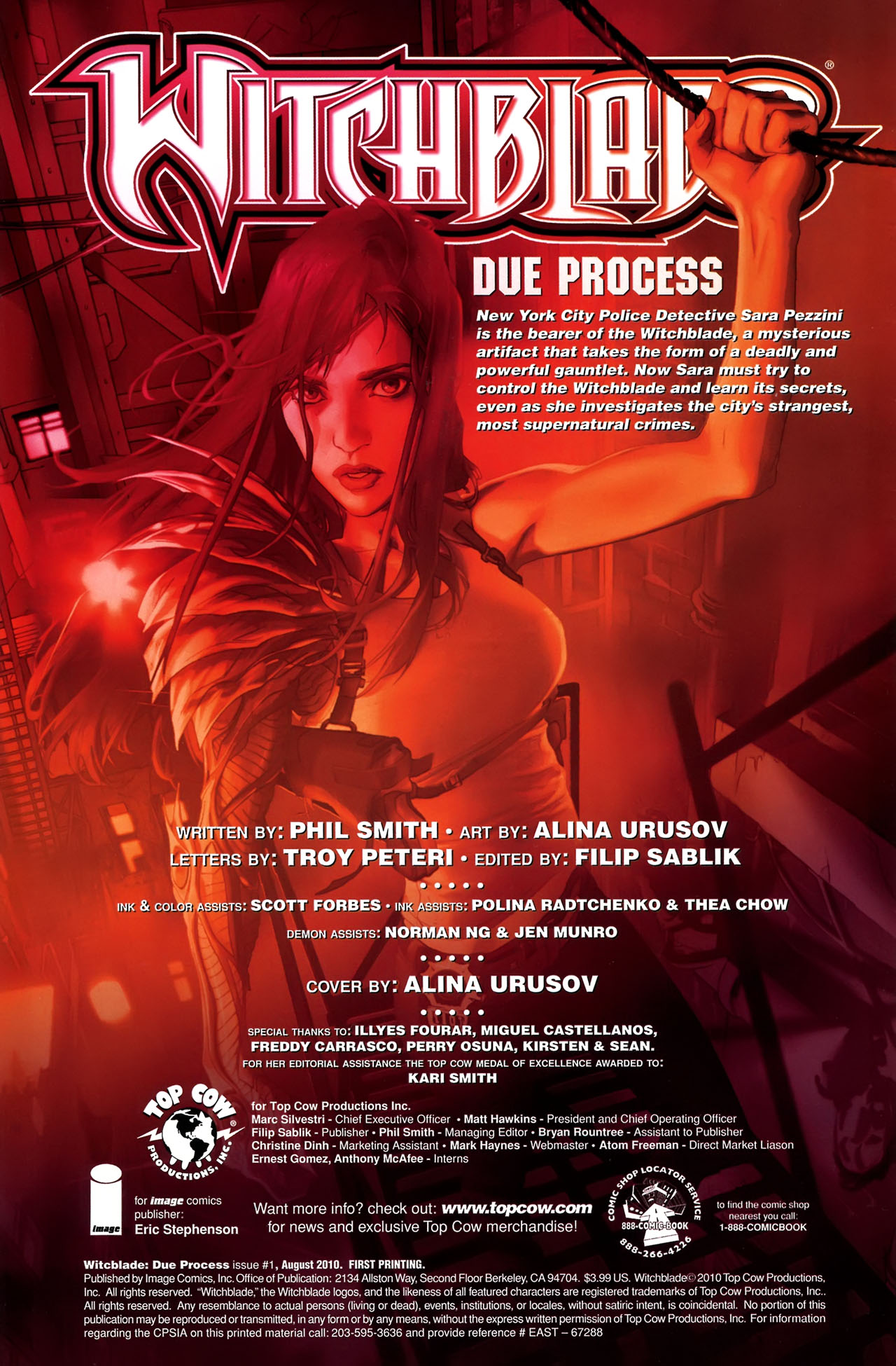 Read online Witchblade: Due Process comic -  Issue # Full - 2