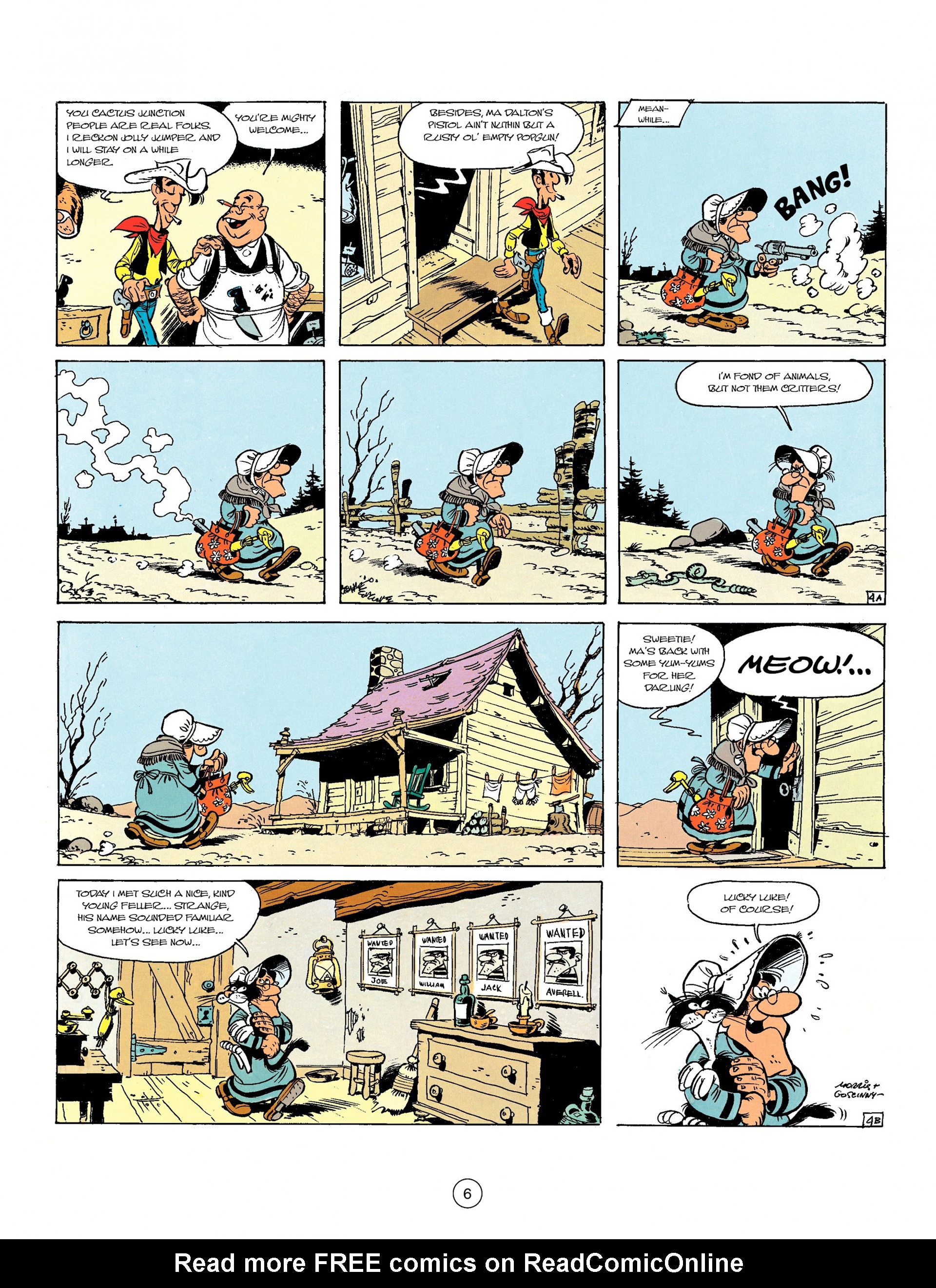 Read online A Lucky Luke Adventure comic -  Issue #6 - 6