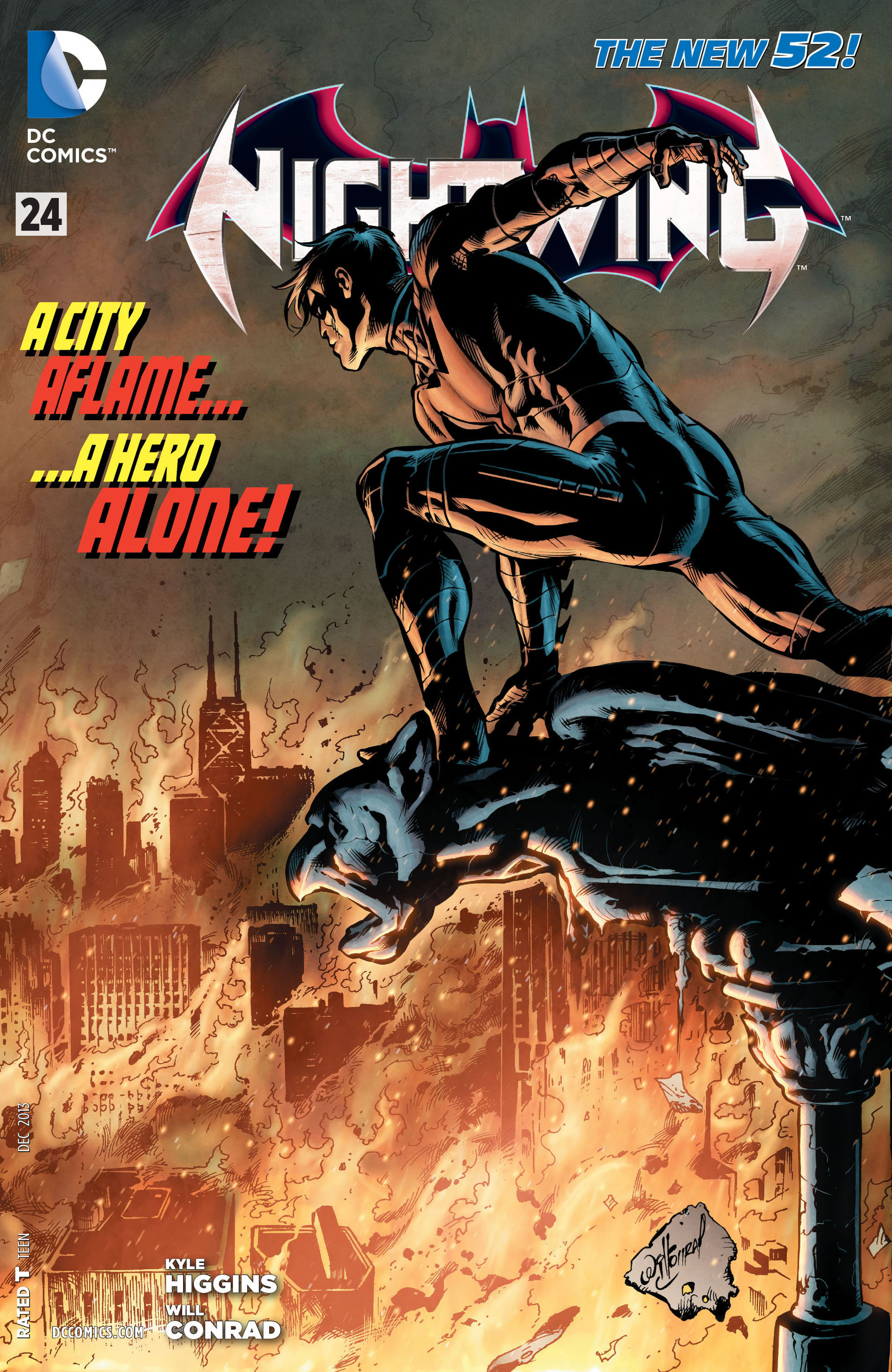 Read online Nightwing (2011) comic -  Issue #24 - 1