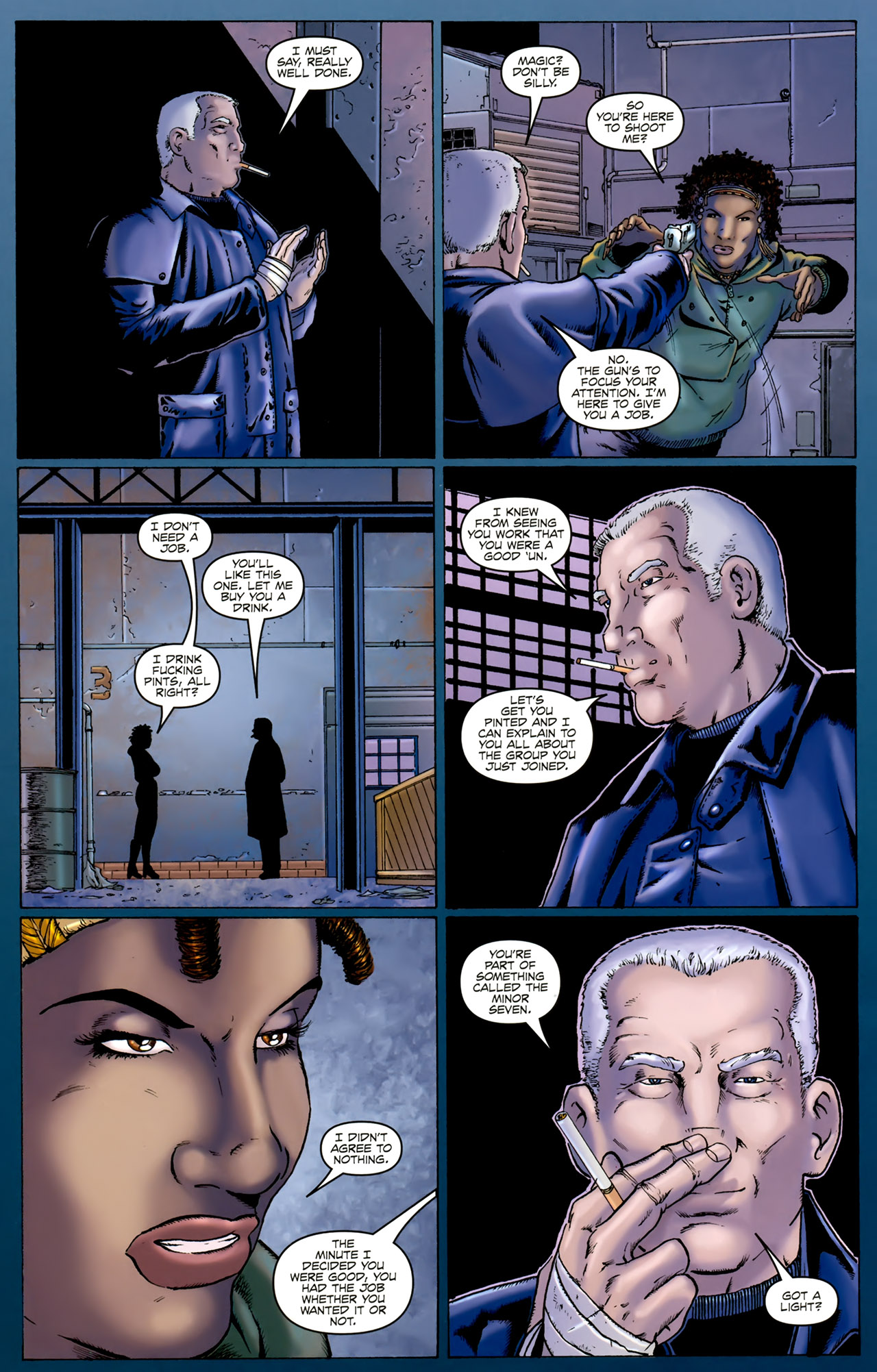 Read online Gravel comic -  Issue #10 - 24