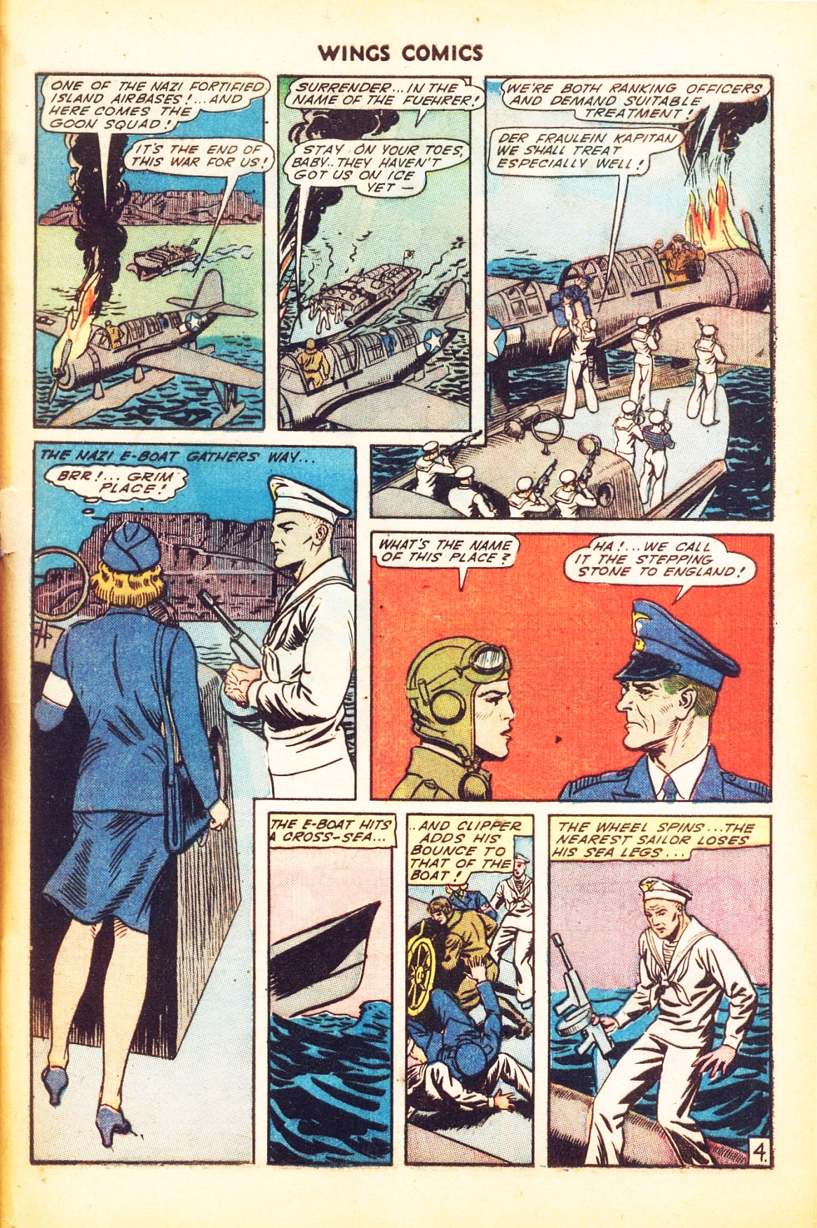 Read online Wings Comics comic -  Issue #51 - 47