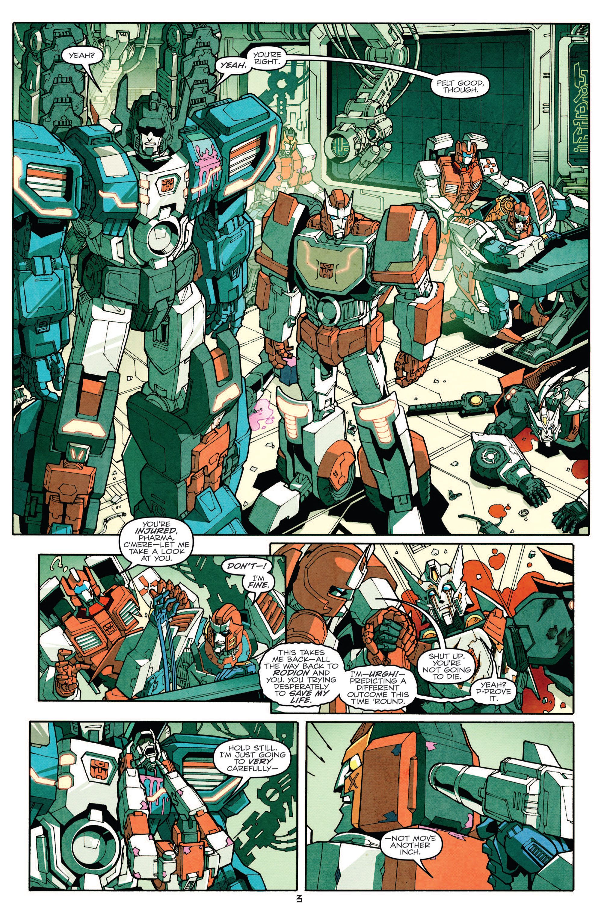 Read online The Transformers: More Than Meets The Eye comic -  Issue #5 - 5