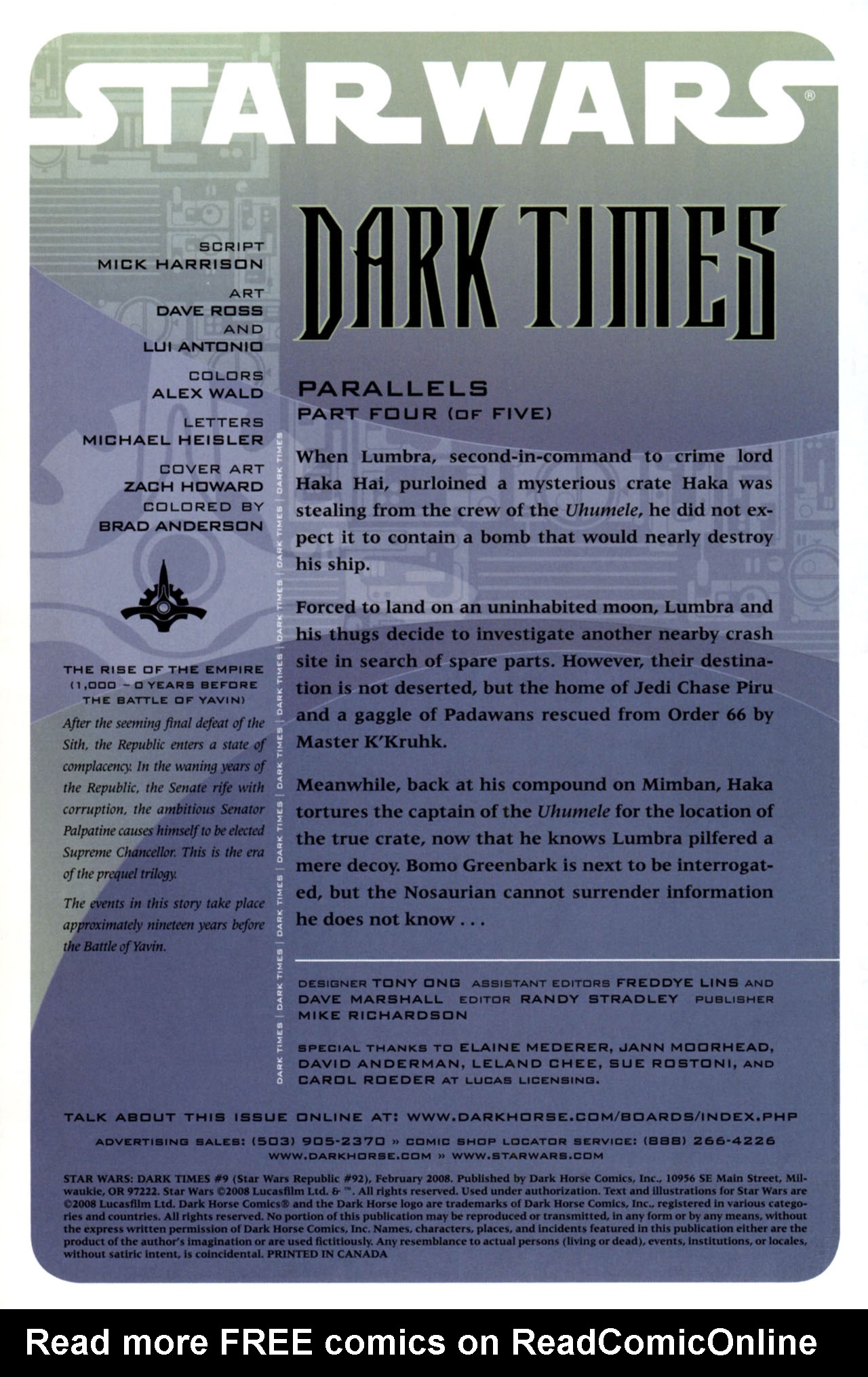 Read online Star Wars: Dark Times comic -  Issue #9 - Parallels, Part 4 - 2