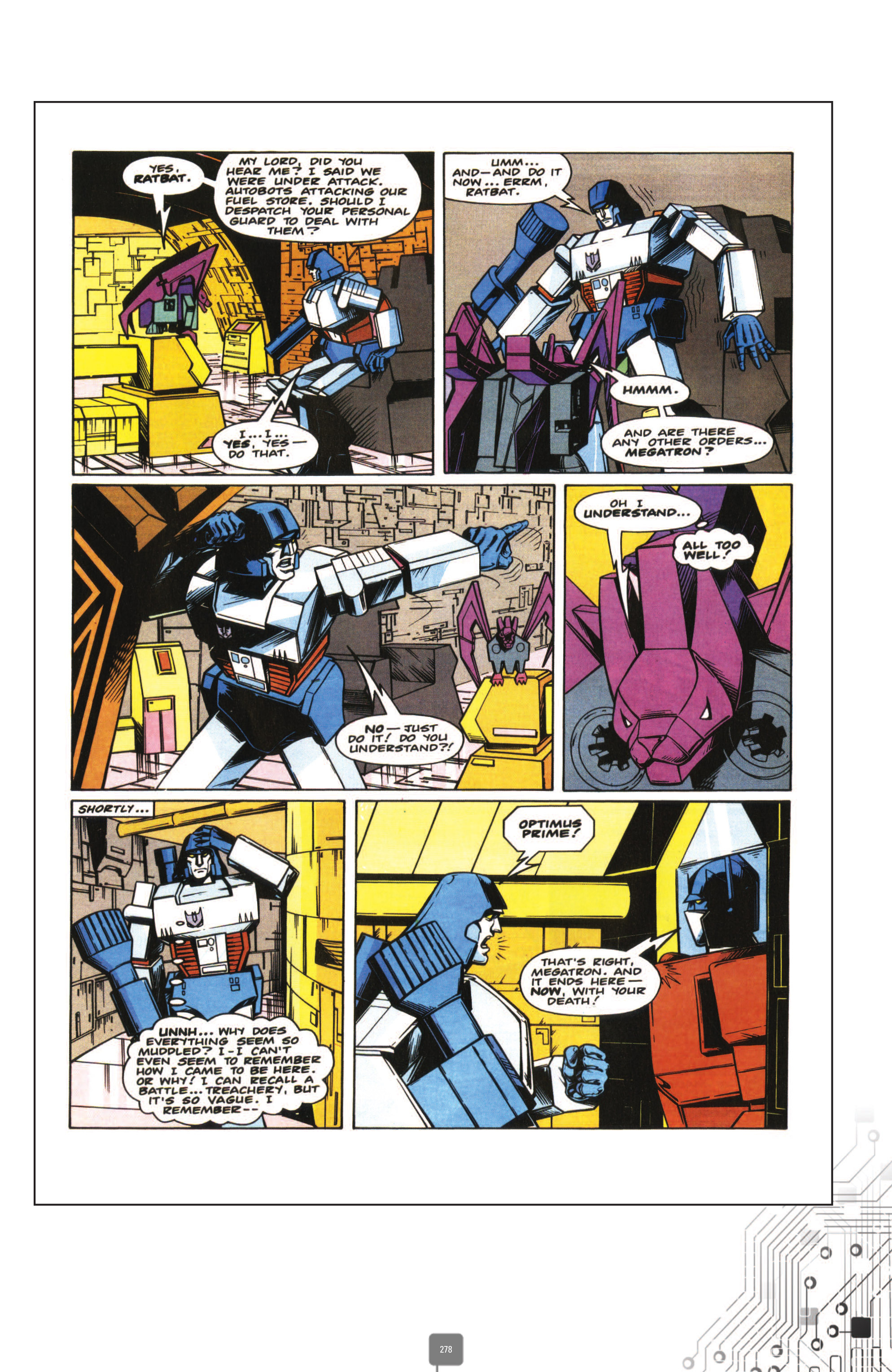 Read online The Transformers Classics UK comic -  Issue # TPB 3 - 278