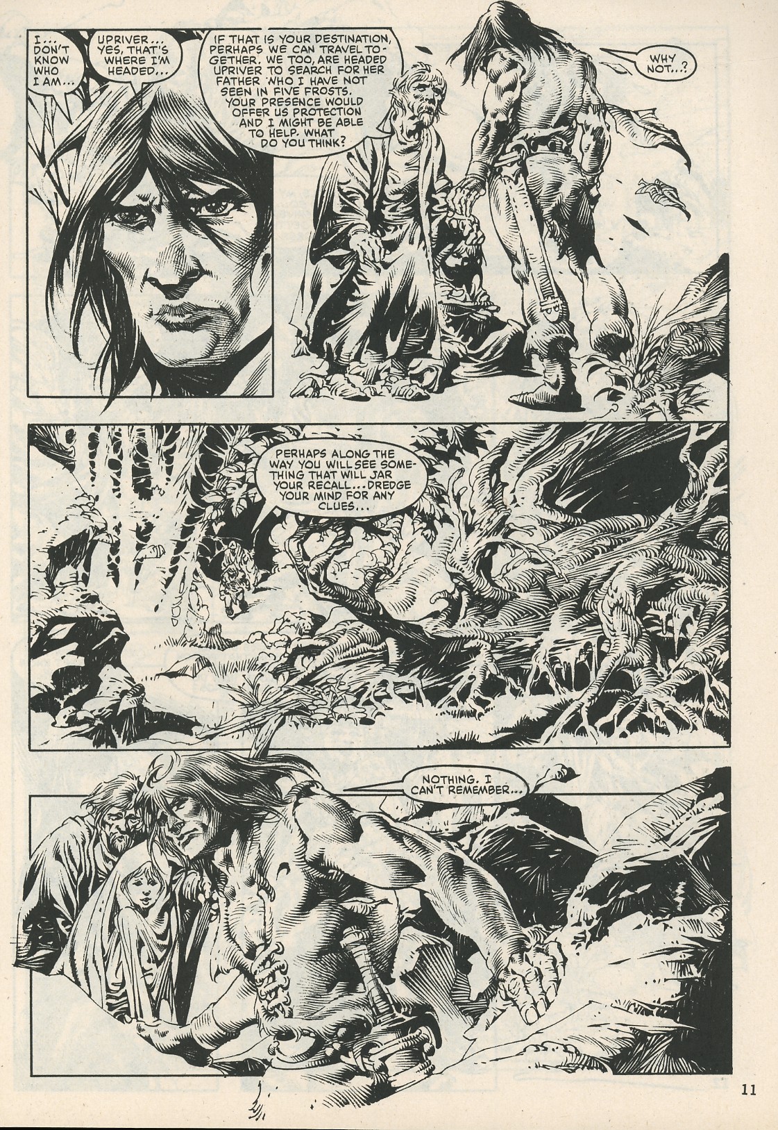 Read online The Savage Sword Of Conan comic -  Issue #114 - 11