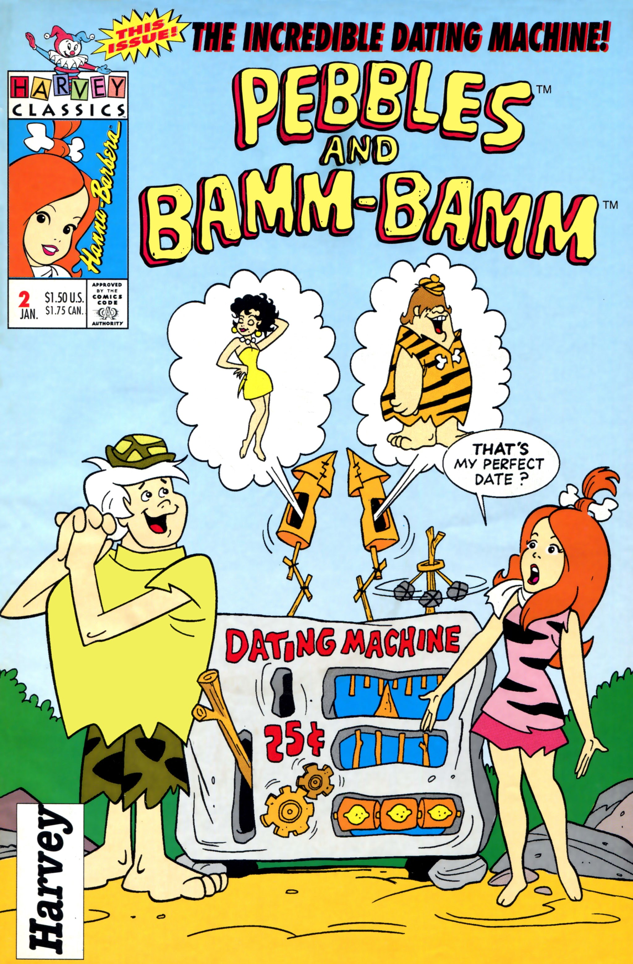 Read online Pebbles & Bamm Bamm comic -  Issue #2 - 1