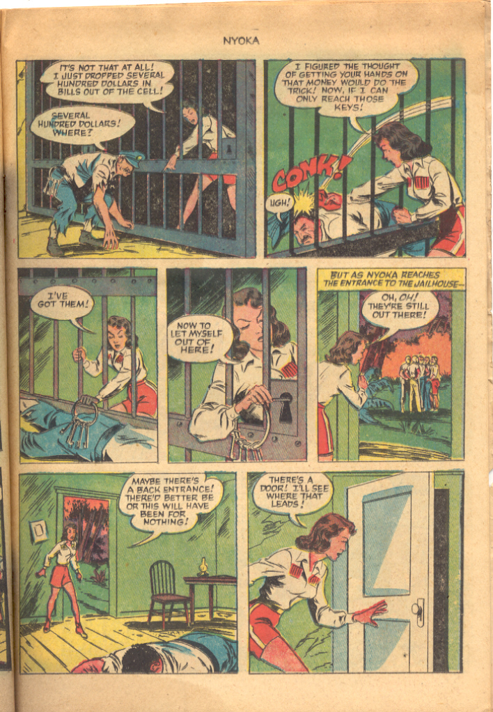 Read online Nyoka the Jungle Girl (1945) comic -  Issue #65 - 17