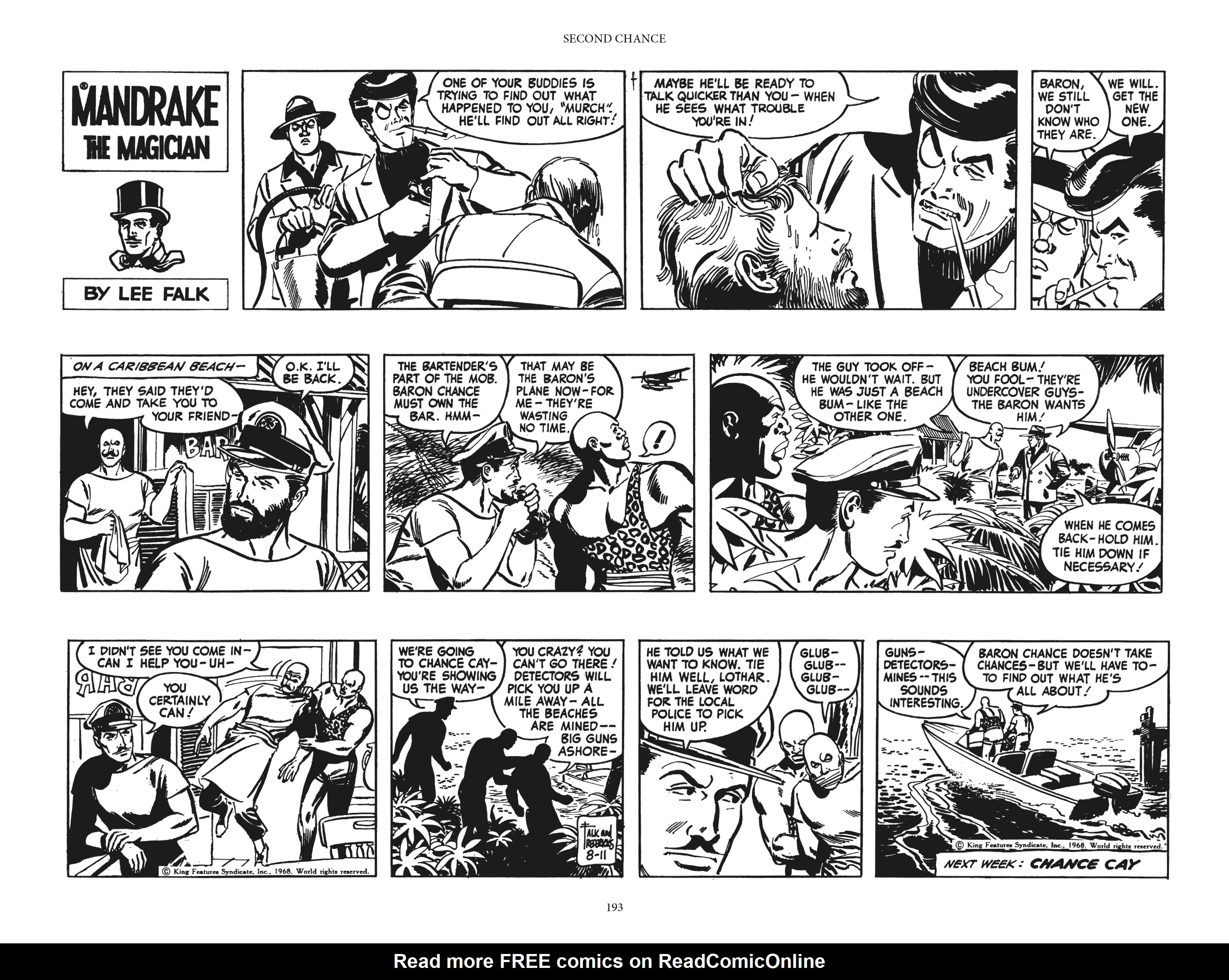 Read online Mandrake the Magician: The Fred Fredricks Sundays comic -  Issue # TPB (Part 2) - 94