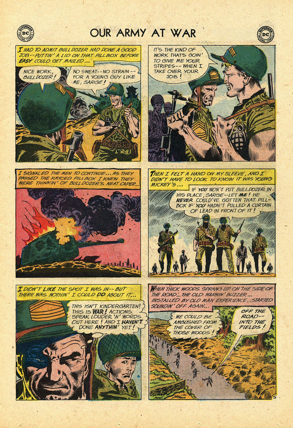 Read online Our Army at War (1952) comic -  Issue #95 - 7