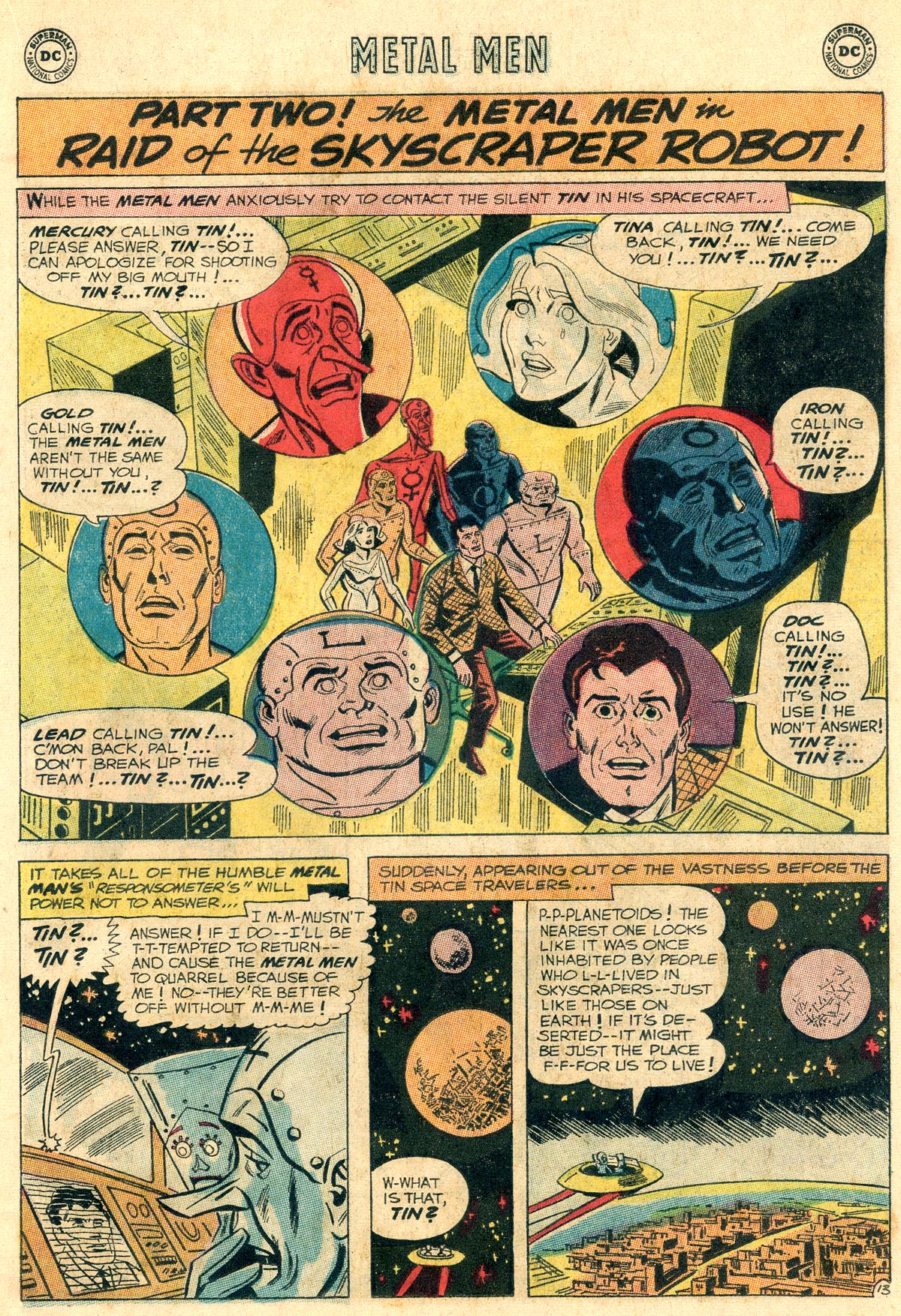 Read online Metal Men (1963) comic -  Issue #13 - 19