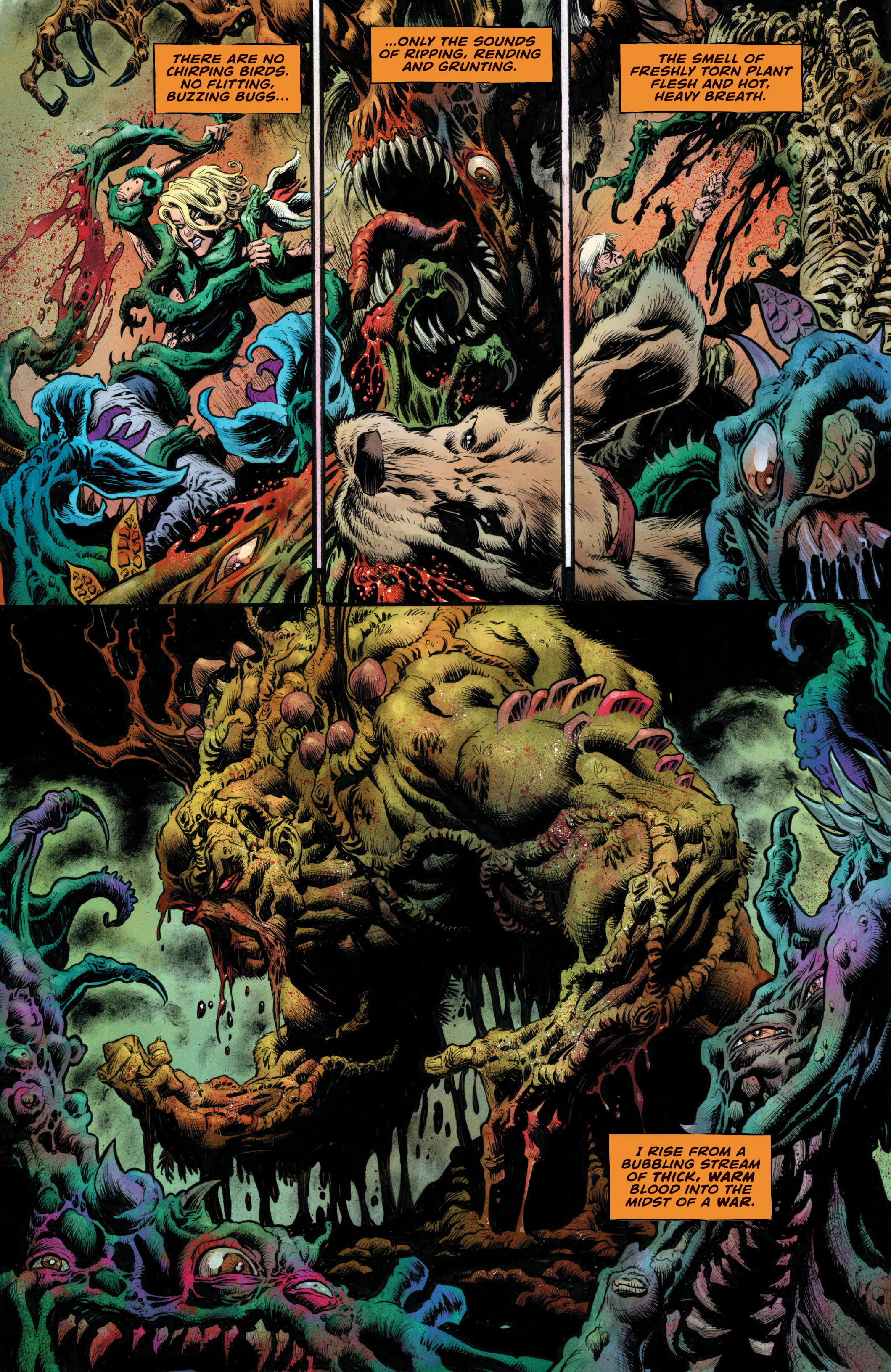 Read online Swamp Thing: Roots of Terror The Deluxe Edition comic -  Issue # TPB (Part 1) - 78