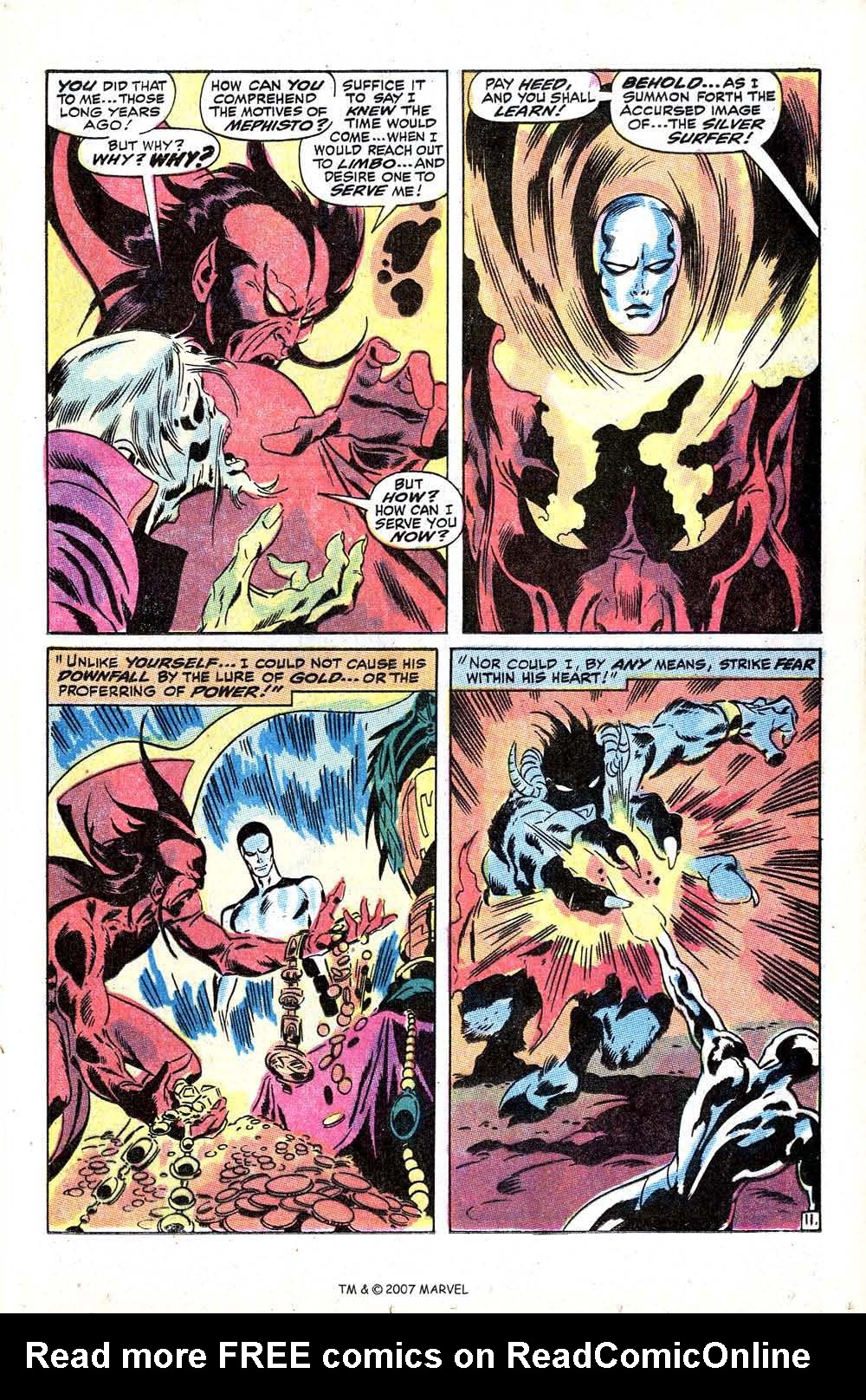 Read online Silver Surfer (1968) comic -  Issue #8 - 17
