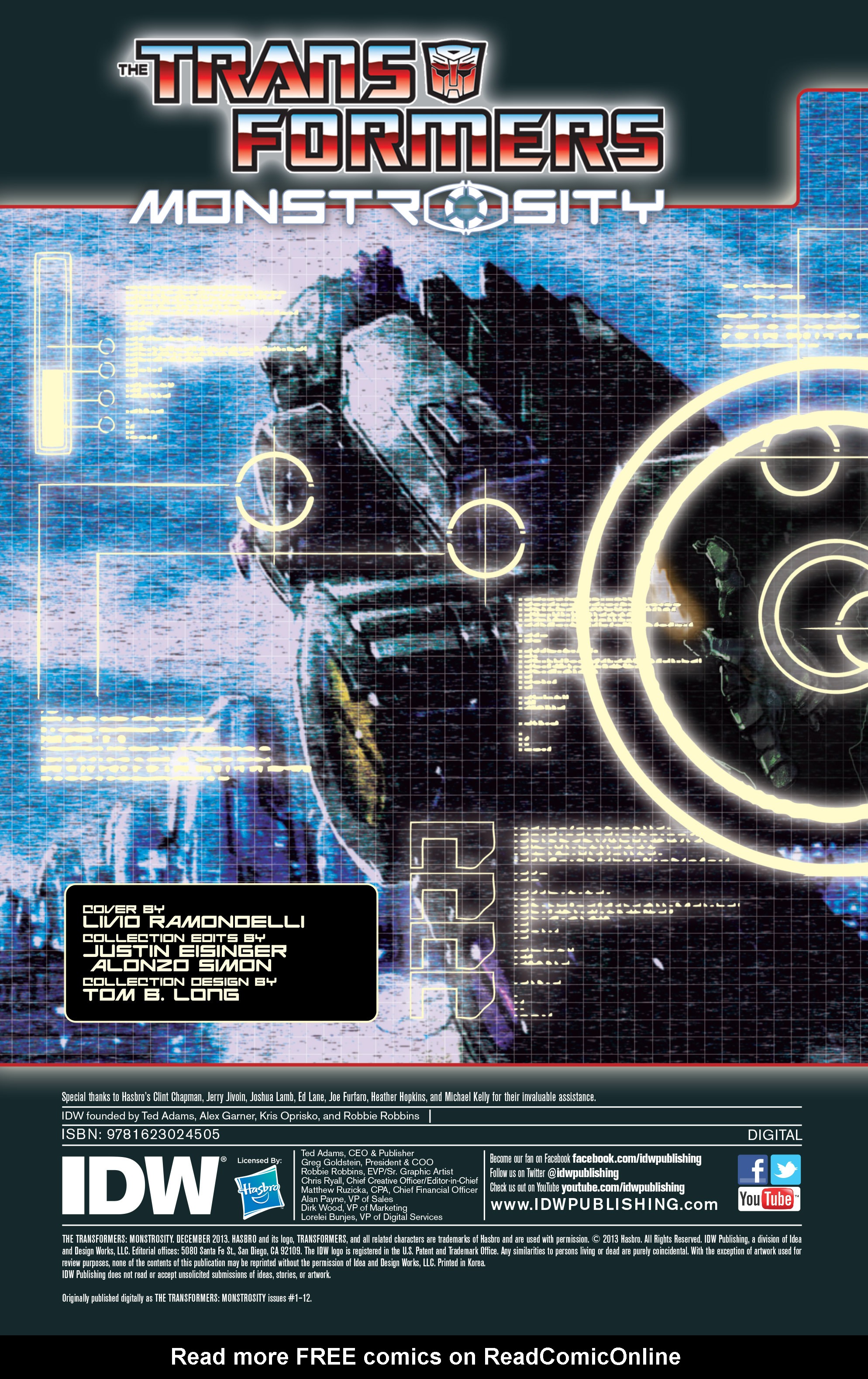 Read online Transformers: Monstrosity [II] comic -  Issue # TPB - 4